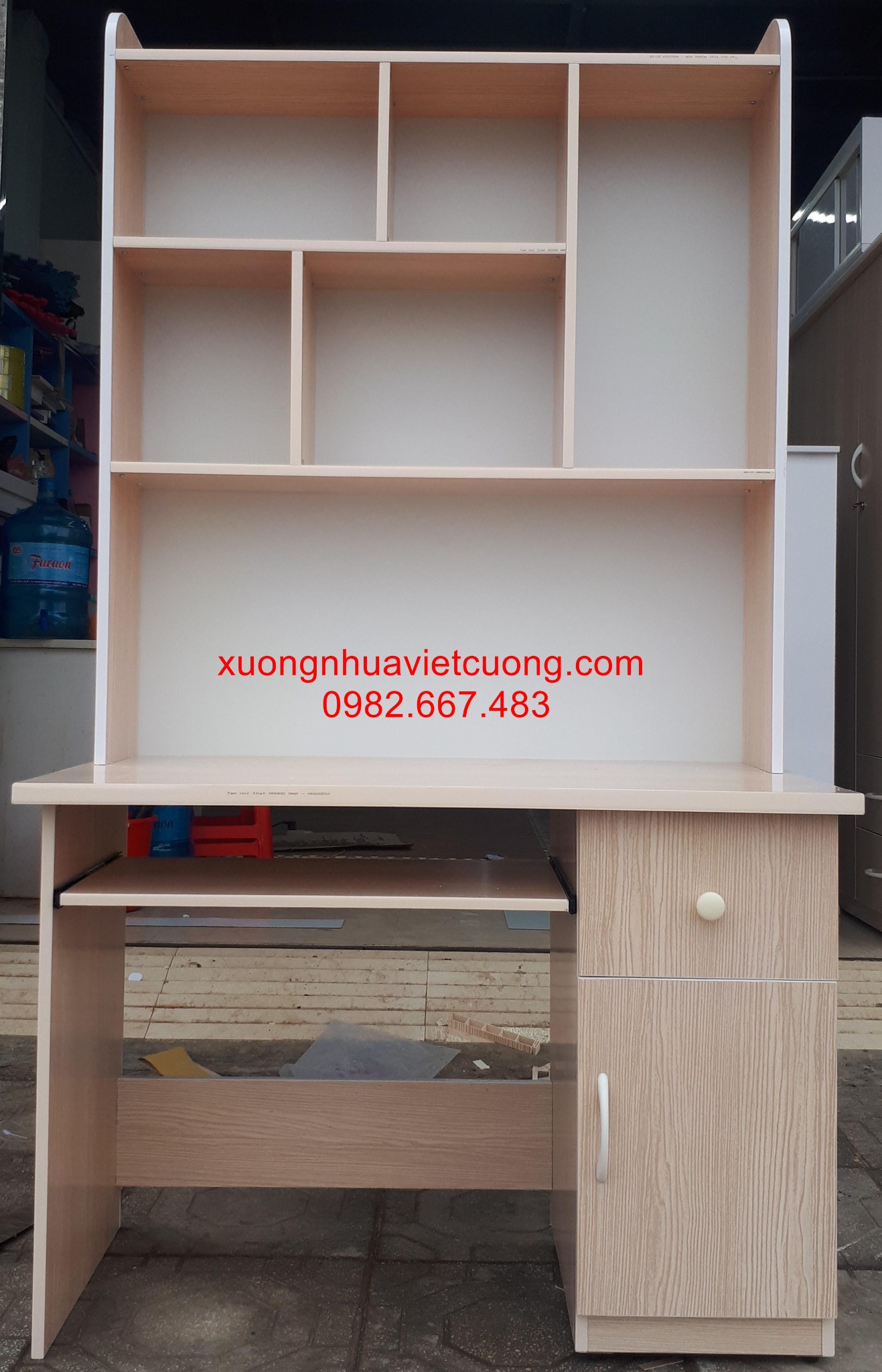 BÀN HỌC SINH LIỀN GIÁ SÁCH BH170