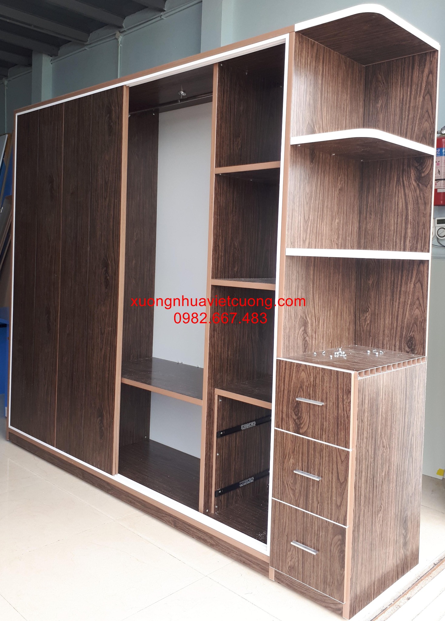 TỦ NHỰA ĐÀI LOAN CÁNH LÙA TCL71