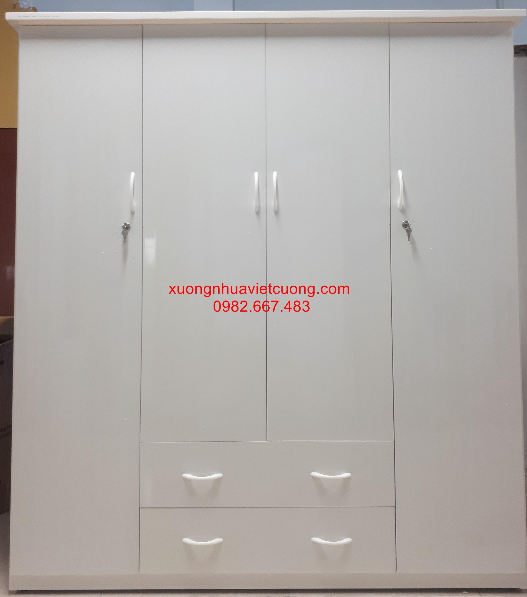 TỦ NHỰA QUẦN ÁO 4 BUỒNG TA4130