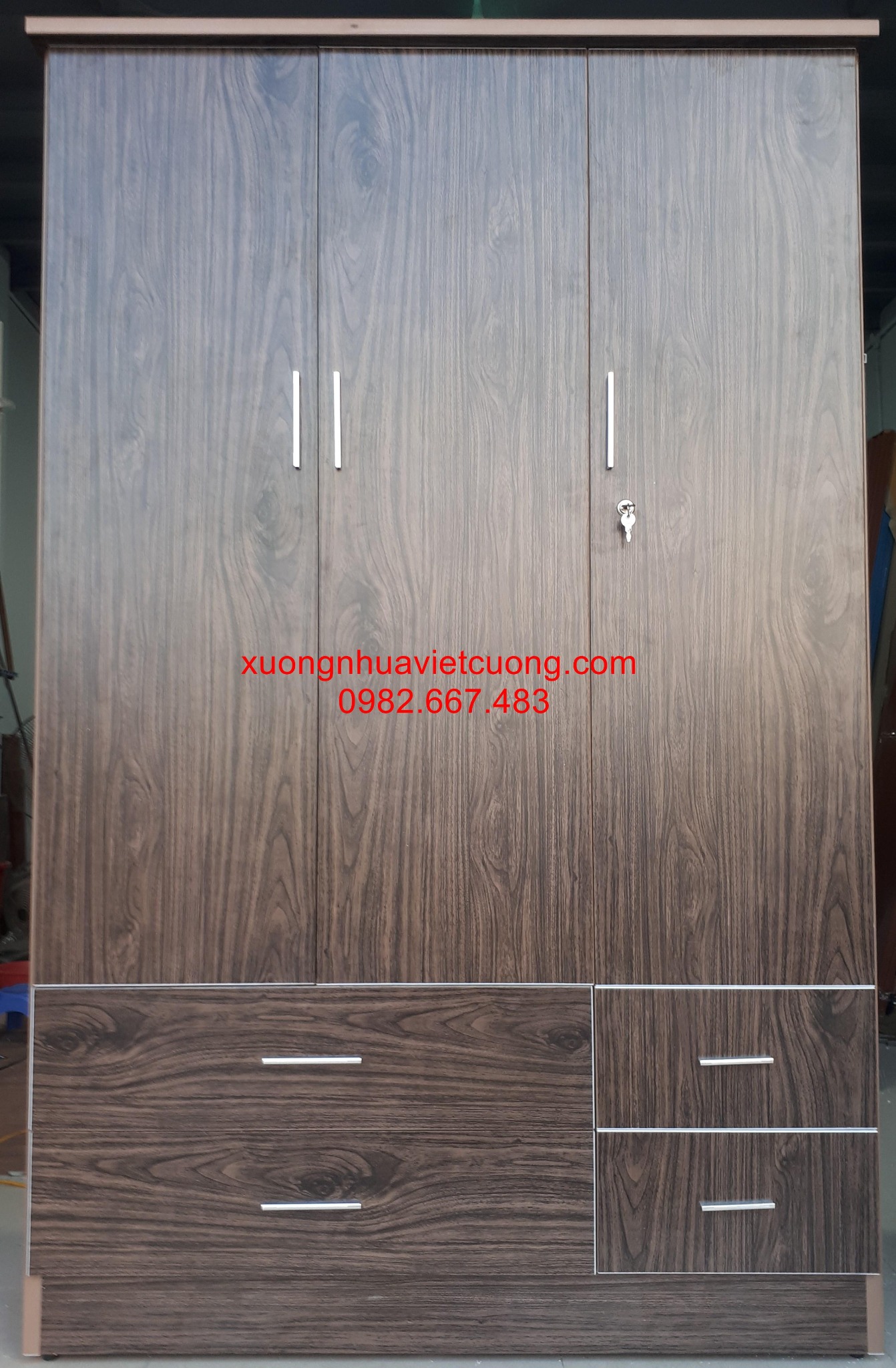 TỦ NHỰA ĐÀI LOAN 3 BUỒNG TA3102