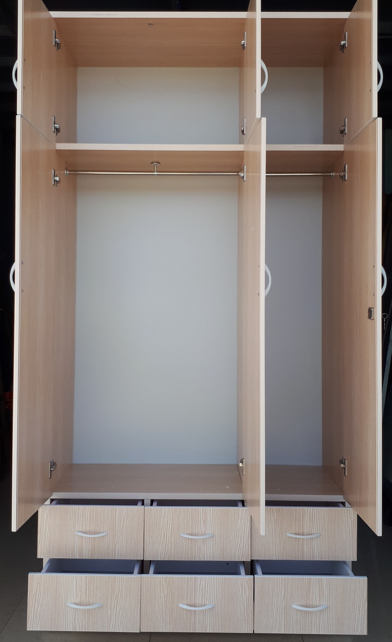 TỦ NHỰA ĐÀI LOAN 3 BUỒNG TA3120