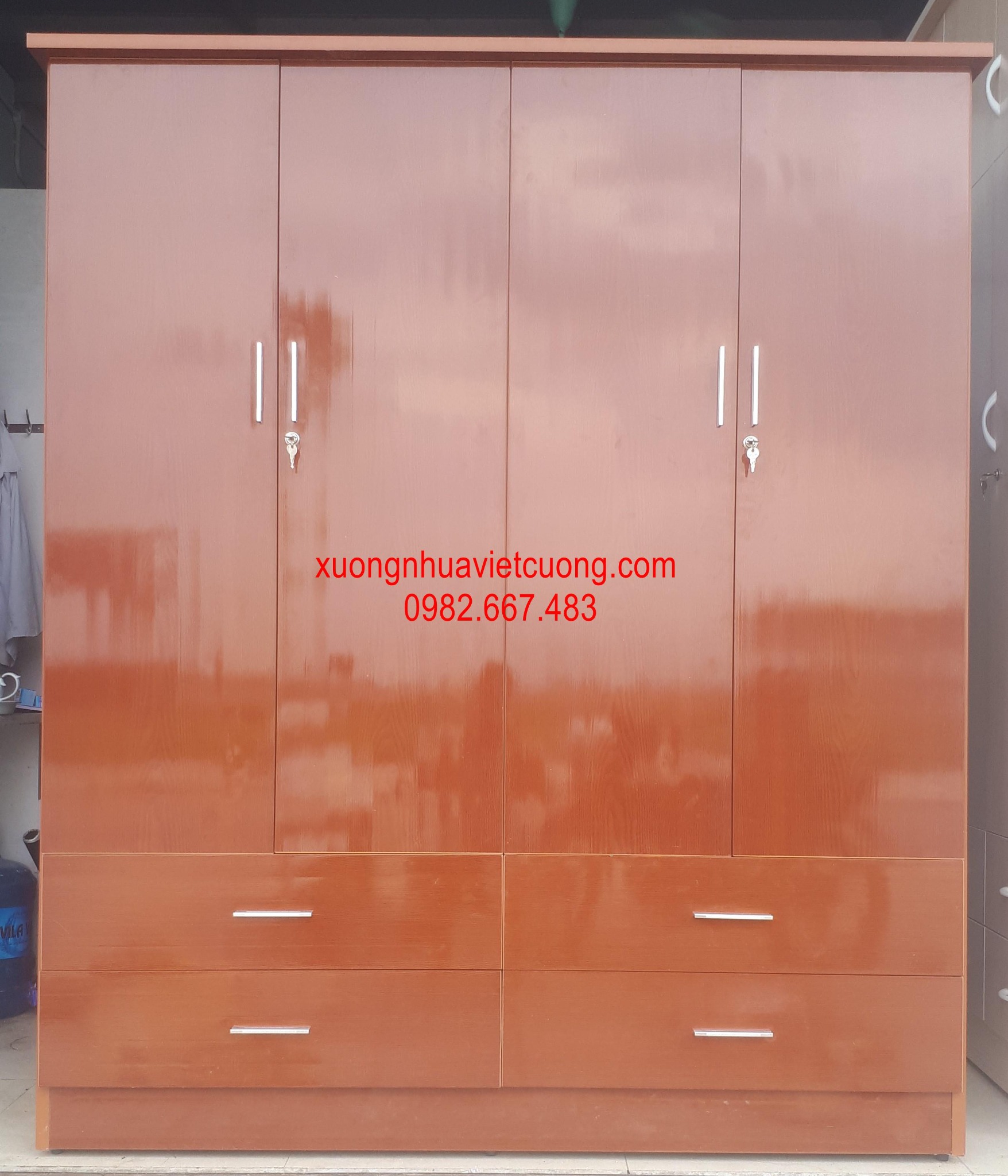 TỦ NHỰA ĐÀI LOAN 4 BUỒNG TA4150