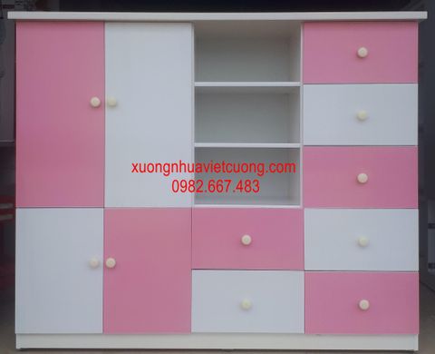  TỦ NHỰA ĐÀI LOAN CHO BÉ TB204 