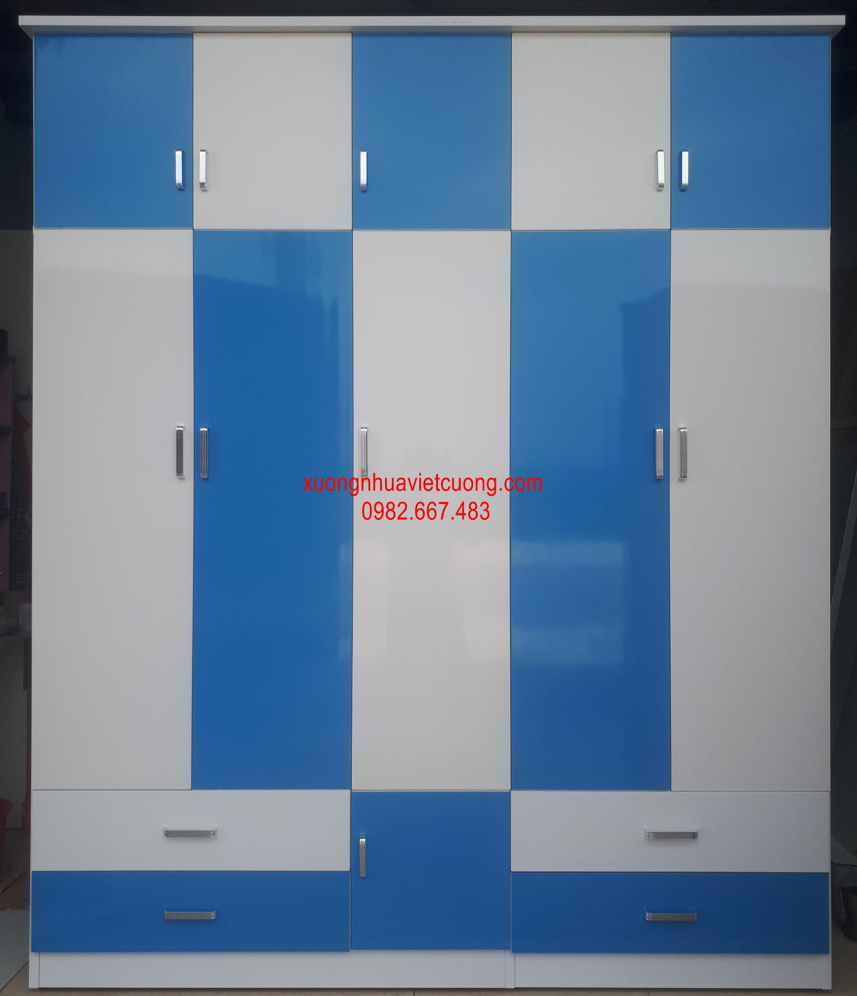 TỦ NHỰA ĐÀI LOAN 5 BUỒNG TA595