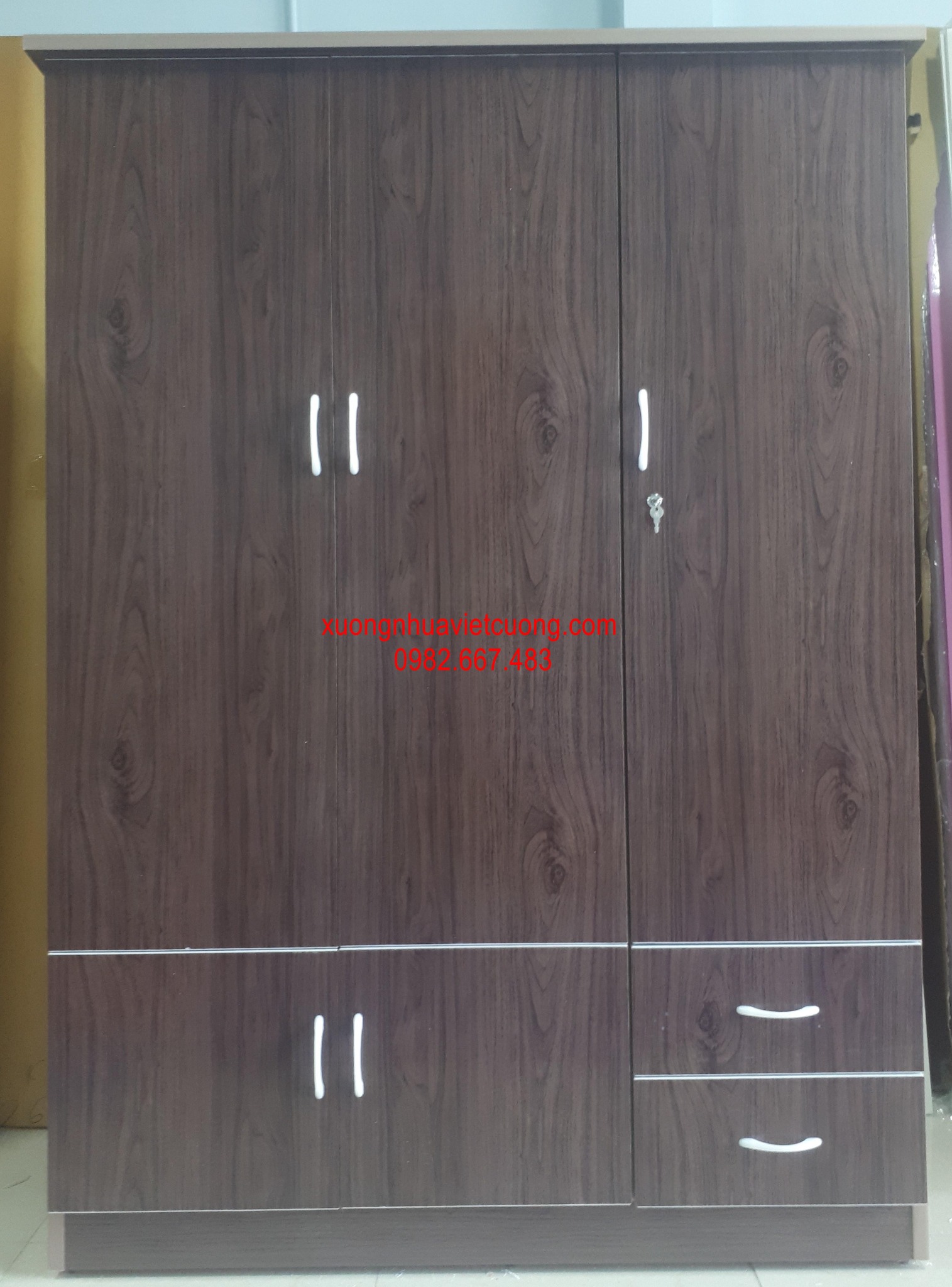 TỦ NHỰA ĐÀI LOAN 3 BUỒNG TA3165