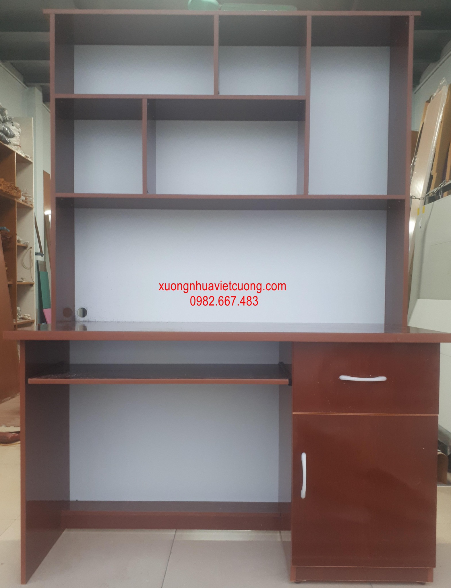 BÀN HỌC SINH LIỀN GIÁ SÁCH BH261