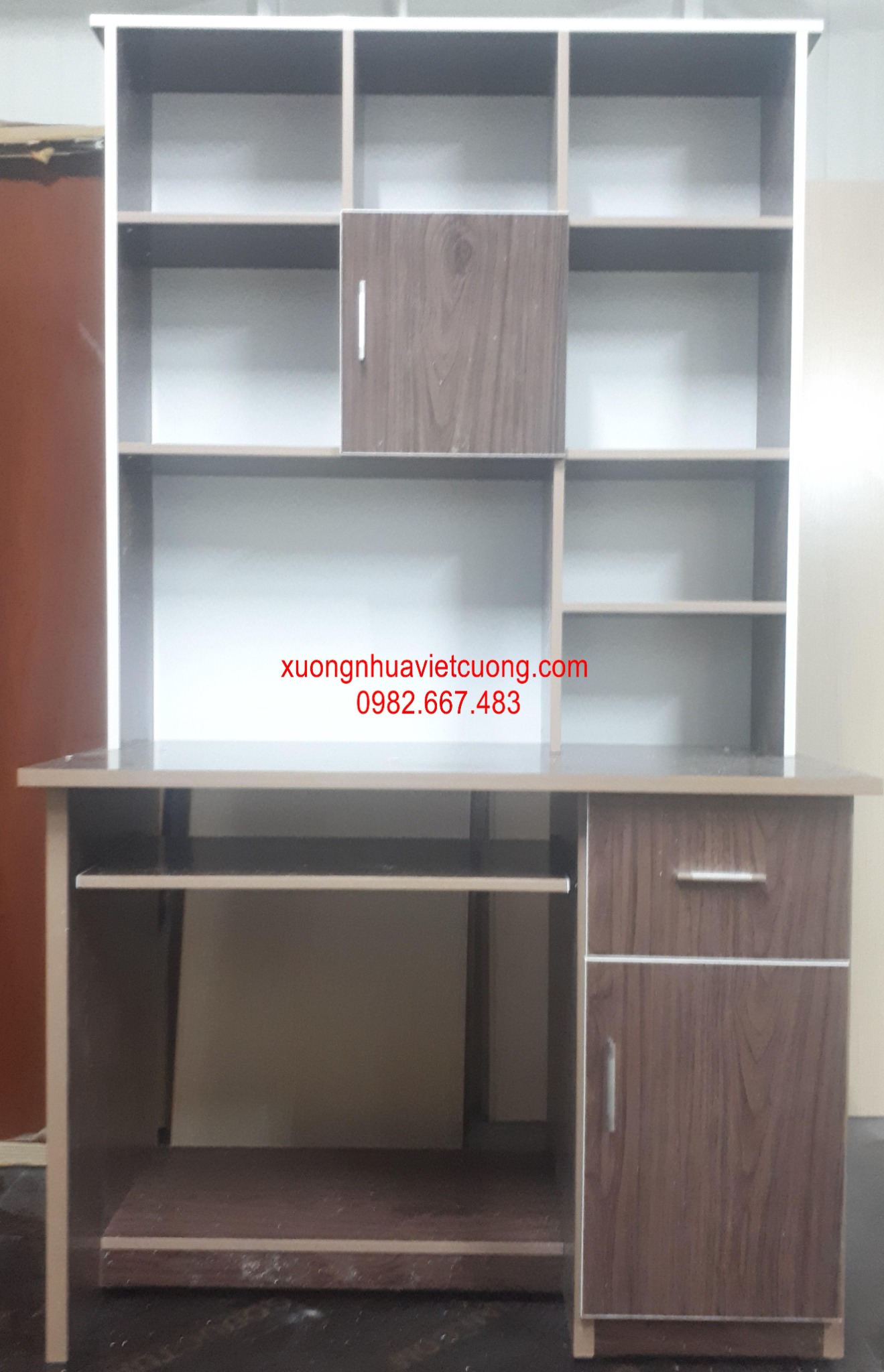 BÀN HỌC SINH LIỀN GIÁ SÁCH BH258