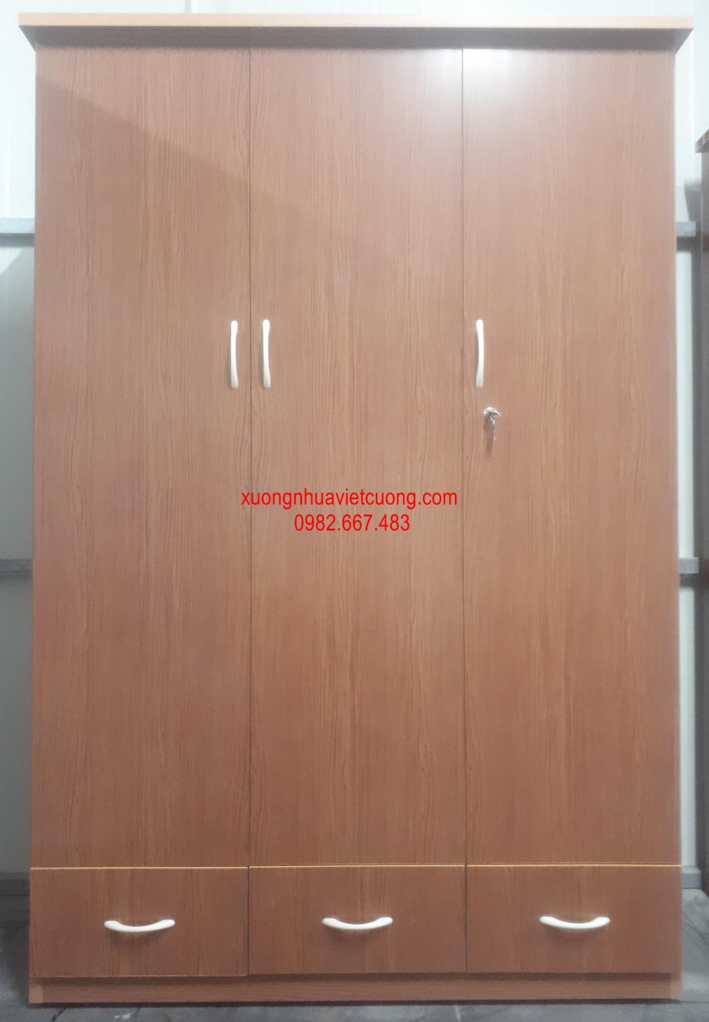 TỦ NHỰA ĐỰNG QUẦN ÁO 3 BUỒNG TA3162