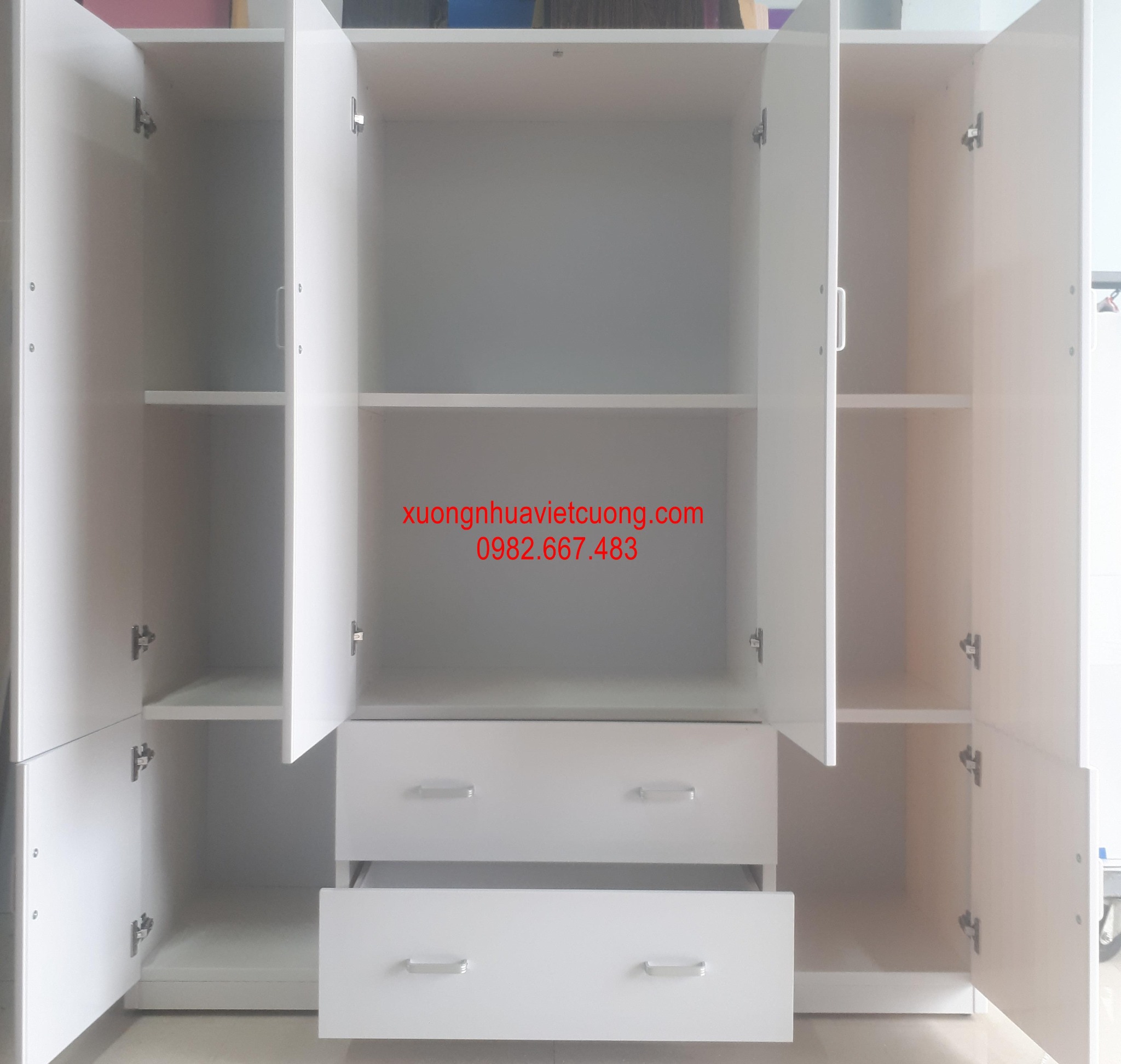 TỦ NHỰA ĐÀI LOAN 4 BUỒNG TA4162