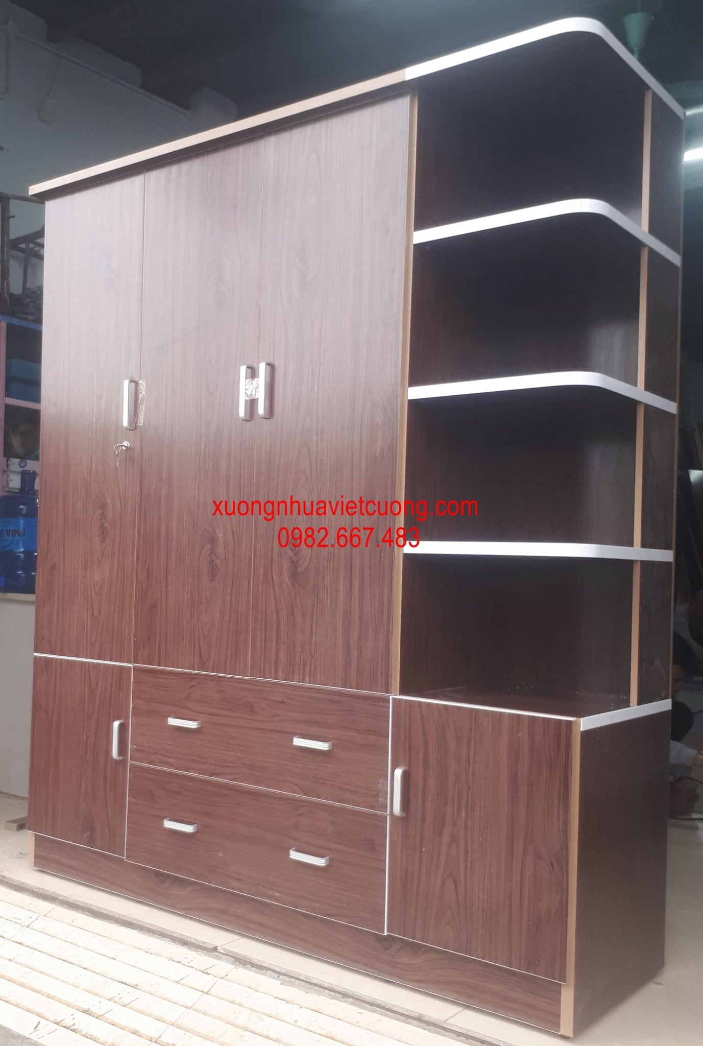 TỦ NHỰA ĐÀI LOAN 4 BUỒNG TA4161