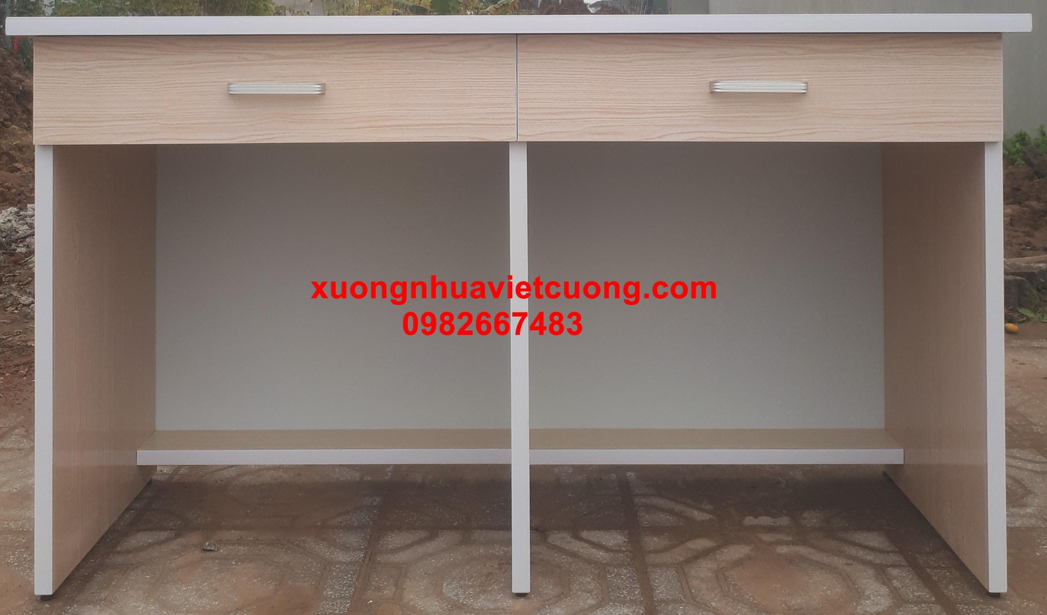 BÀN HỌC ĐÔI 1,6M NHỰA ĐÀI LOAN BHD262