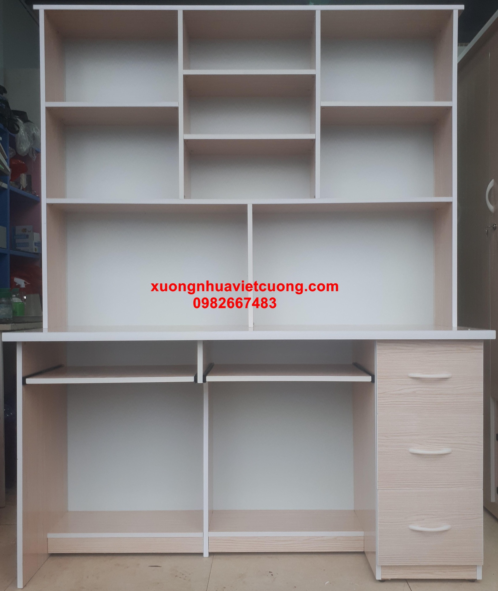 BÀN HỌC ĐÔI 1,6M NHỰA ĐÀI LOAN BHD261