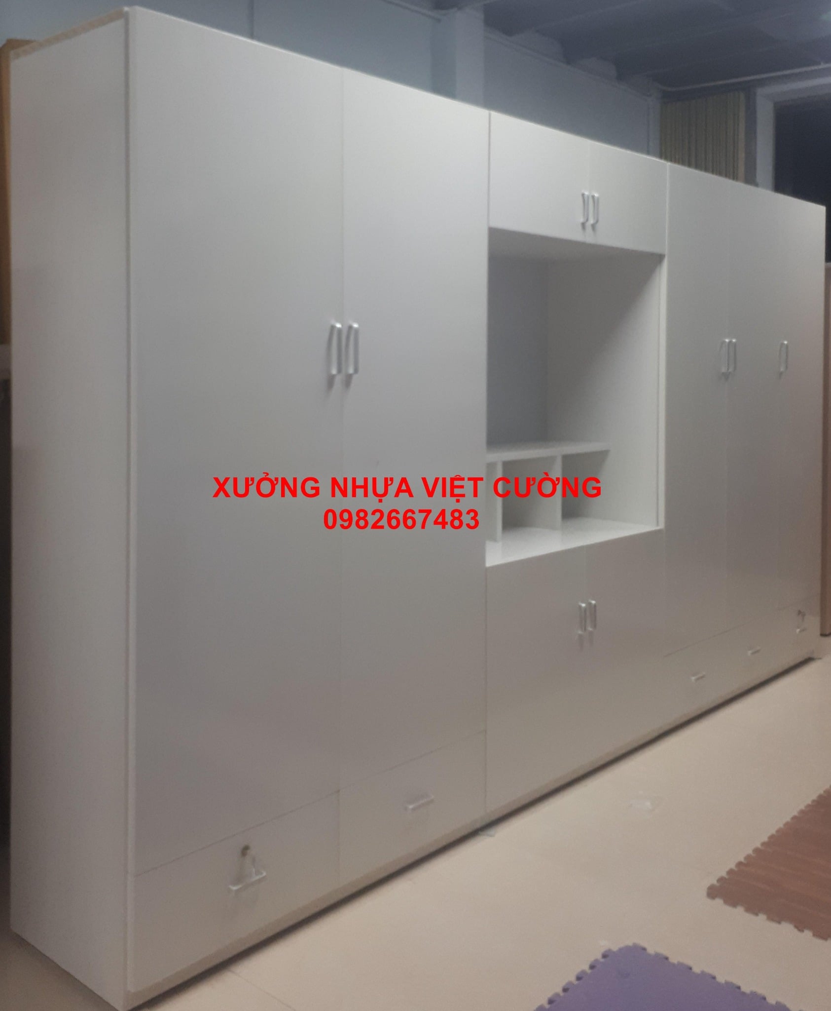 TỦ NHỰA ĐÀI LOAN 6 BUỒNG TA652