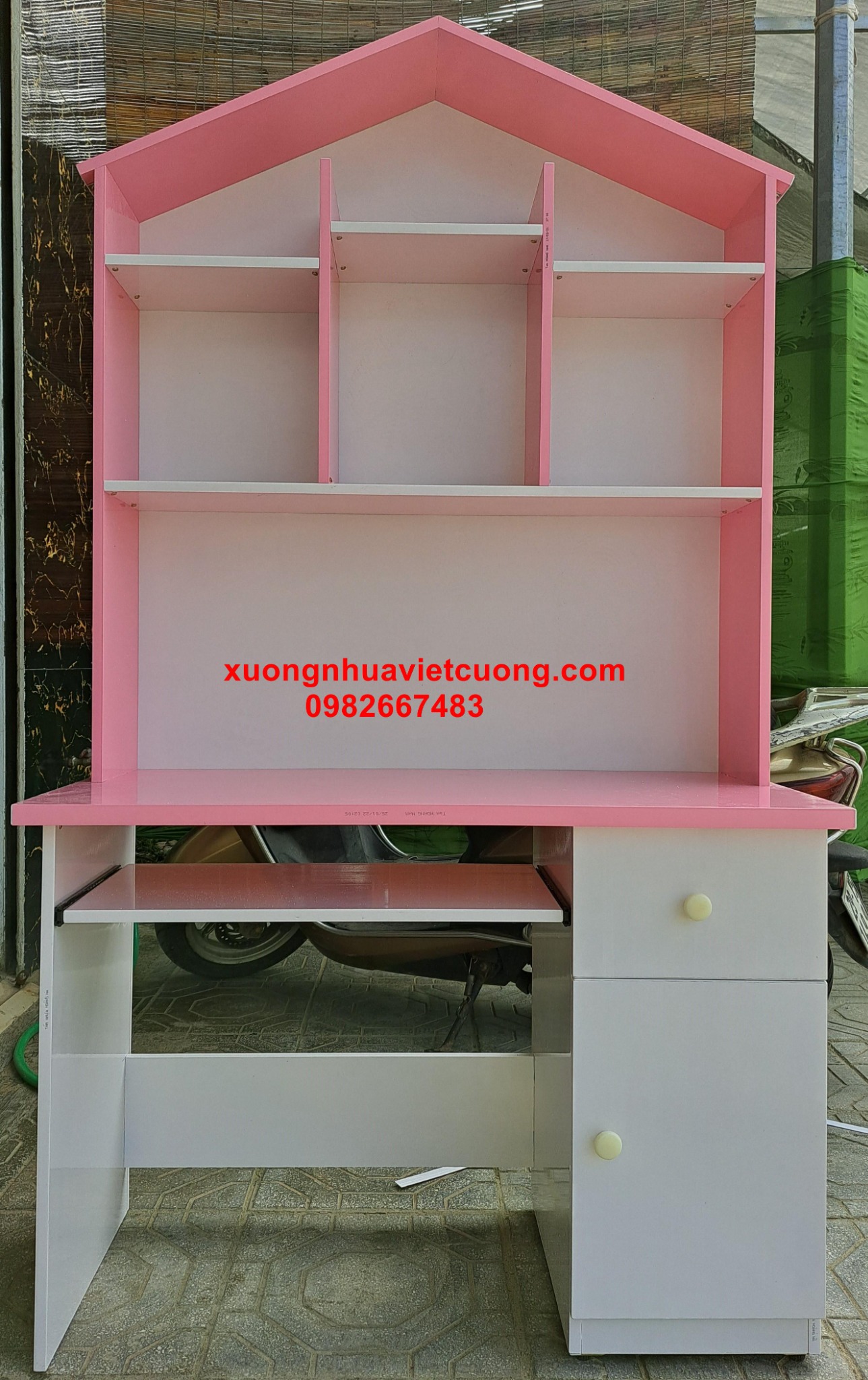 BÀN HỌC SINH NHỰA LIỀN GIÁ SÁCH BH270