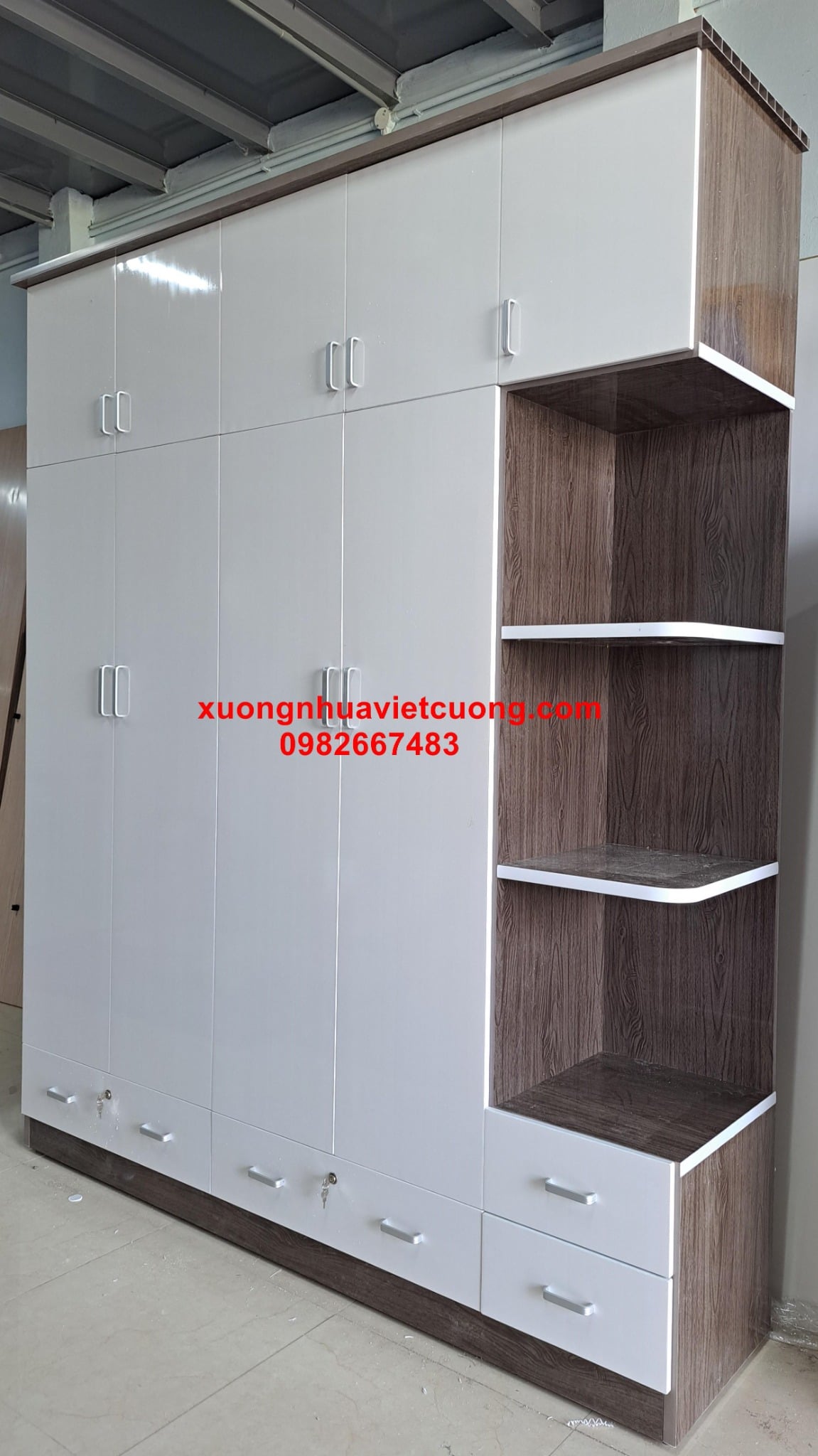 TỦ NHỰA ĐÀI LOAN 5 BUỒNG TA5001