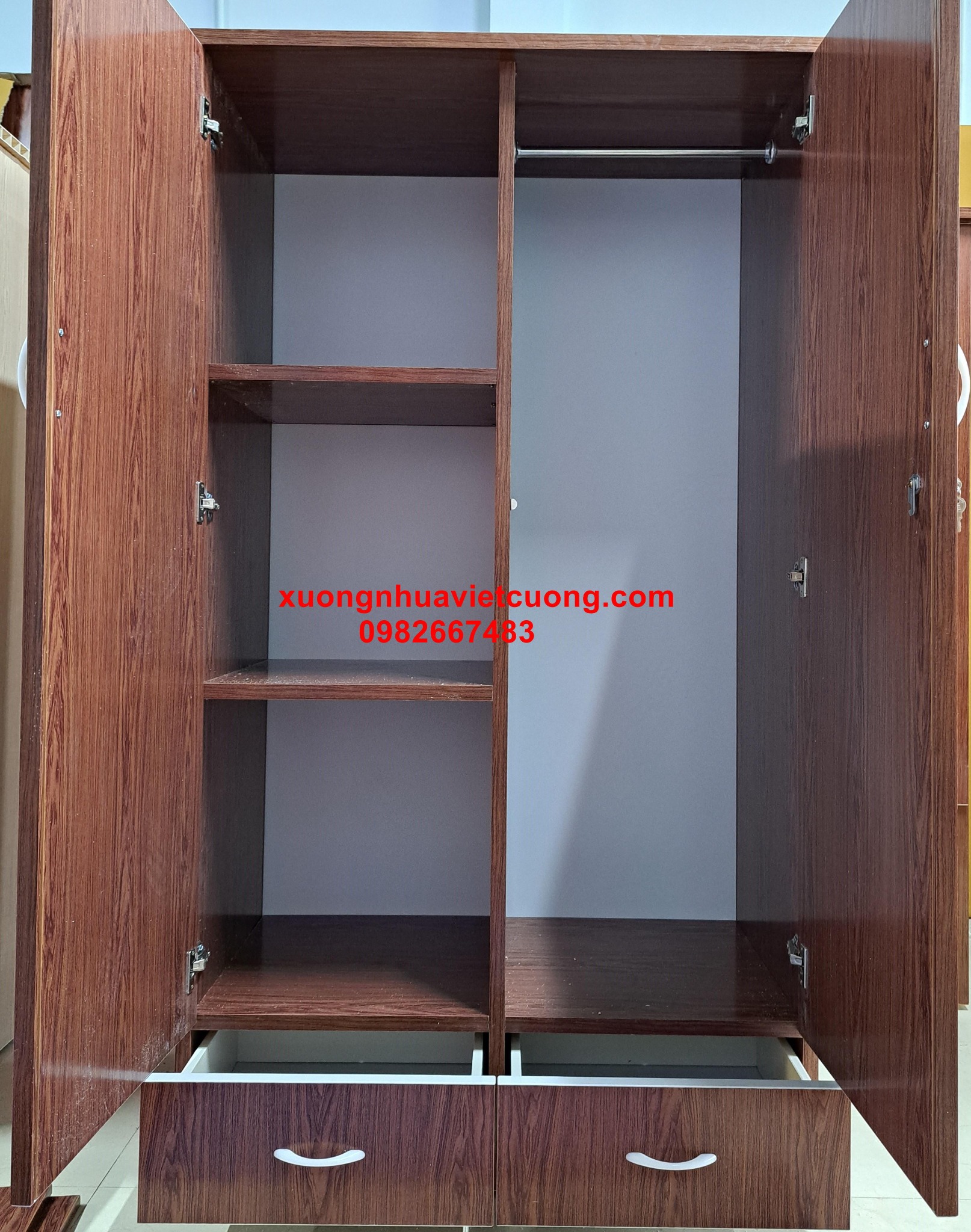 TỦ NHỰA ĐÀI LOAN 2 BUỒNG TA276