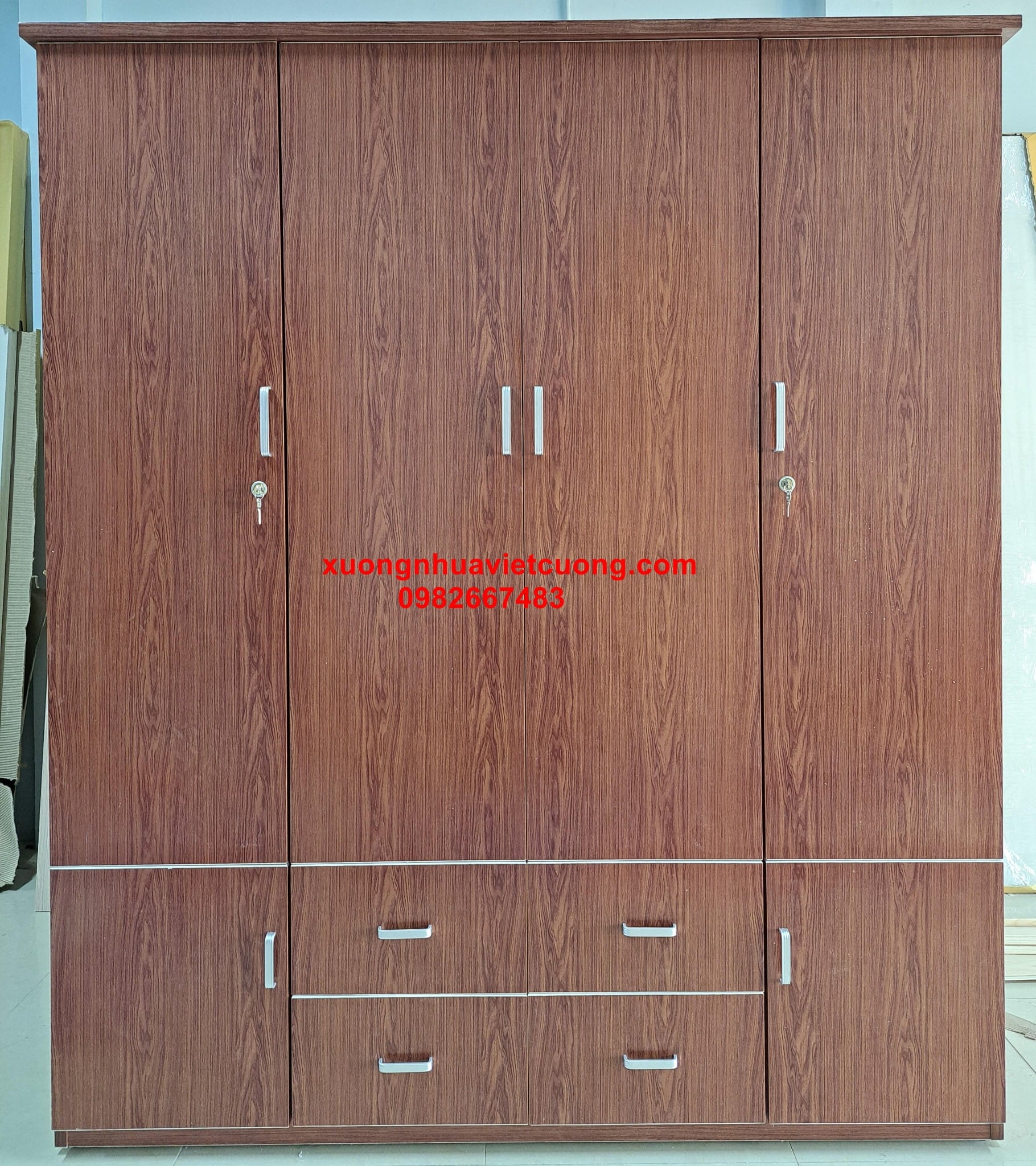 TỦ NHỰA ĐÀI LOAN 4 BUỒNG TA4181