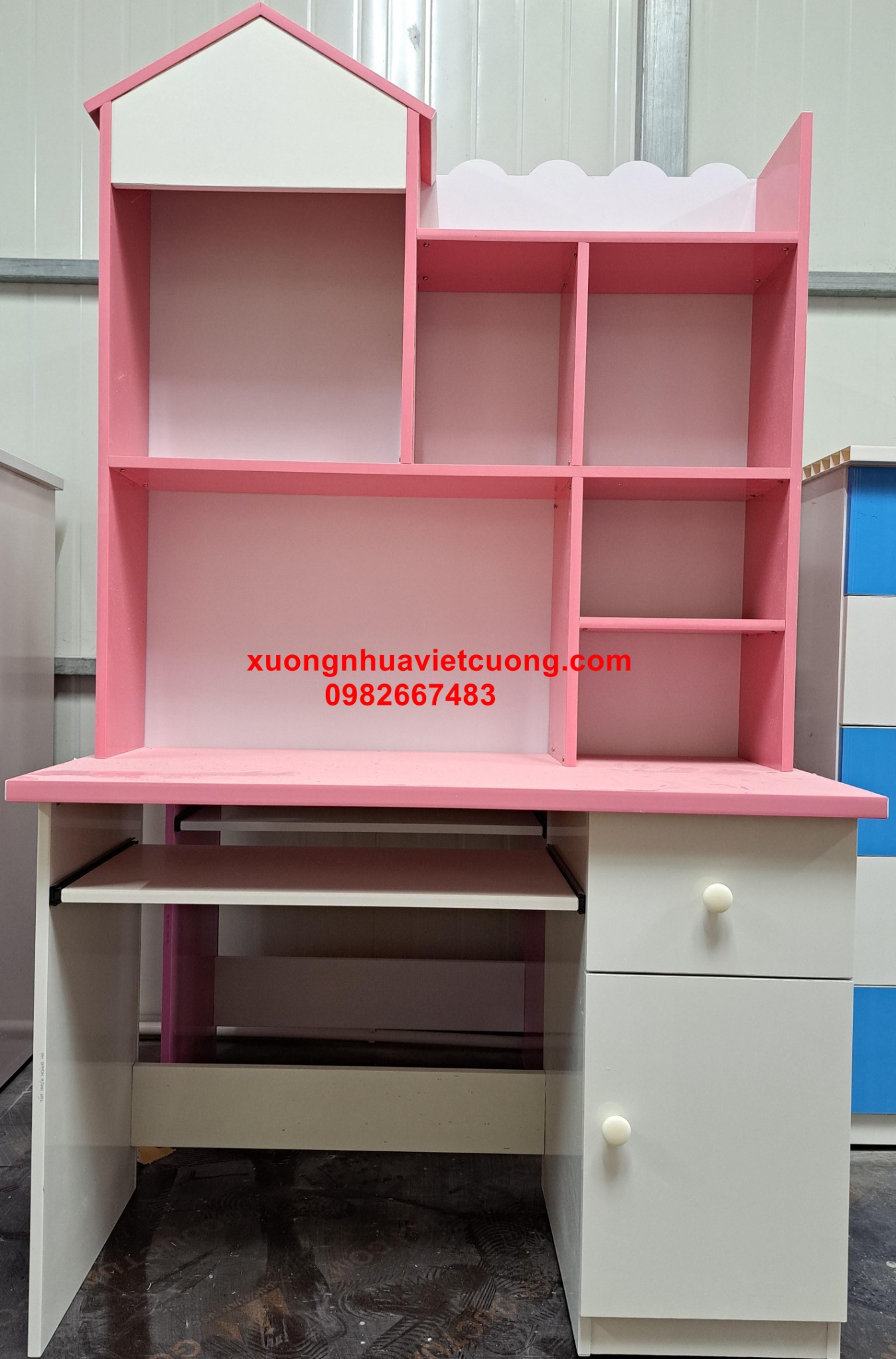 BÀN HỌC SINH NHỰA LIỀN GIÁ SÁCH BH282