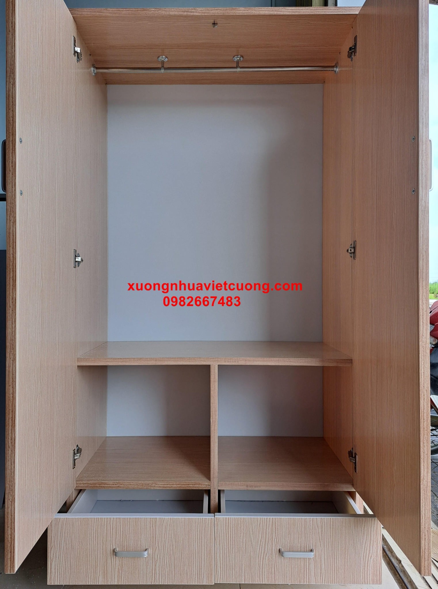 TỦ NHỰA ĐÀI LOAN 2 BUỒNG TA281