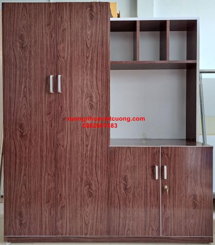  BÀN HỌC NHỰA LIỀN TỦ QUẦN ÁO BHA36 