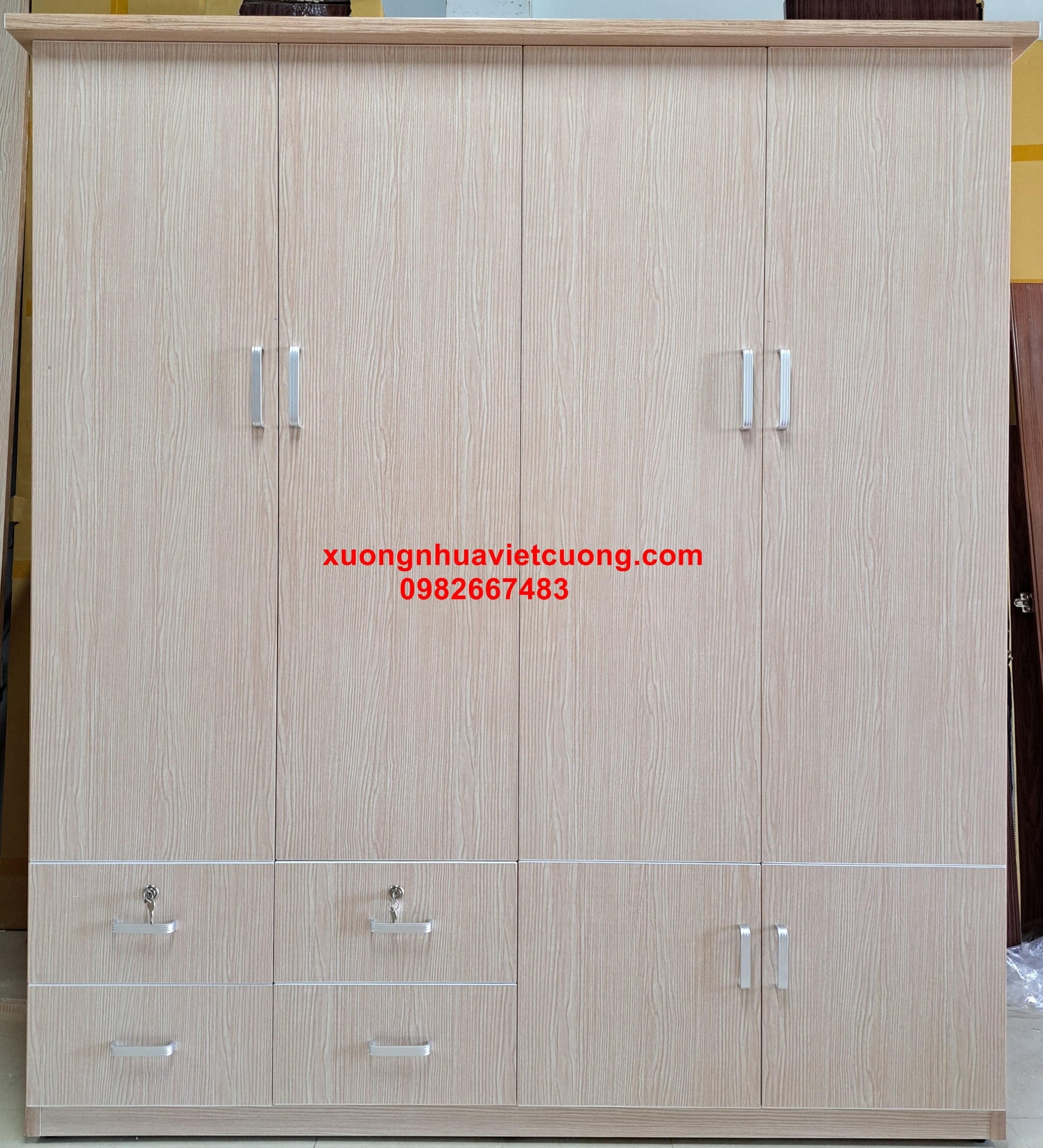 TỦ NHỰA ĐÀI LOAN 4 CÁNH TA4215