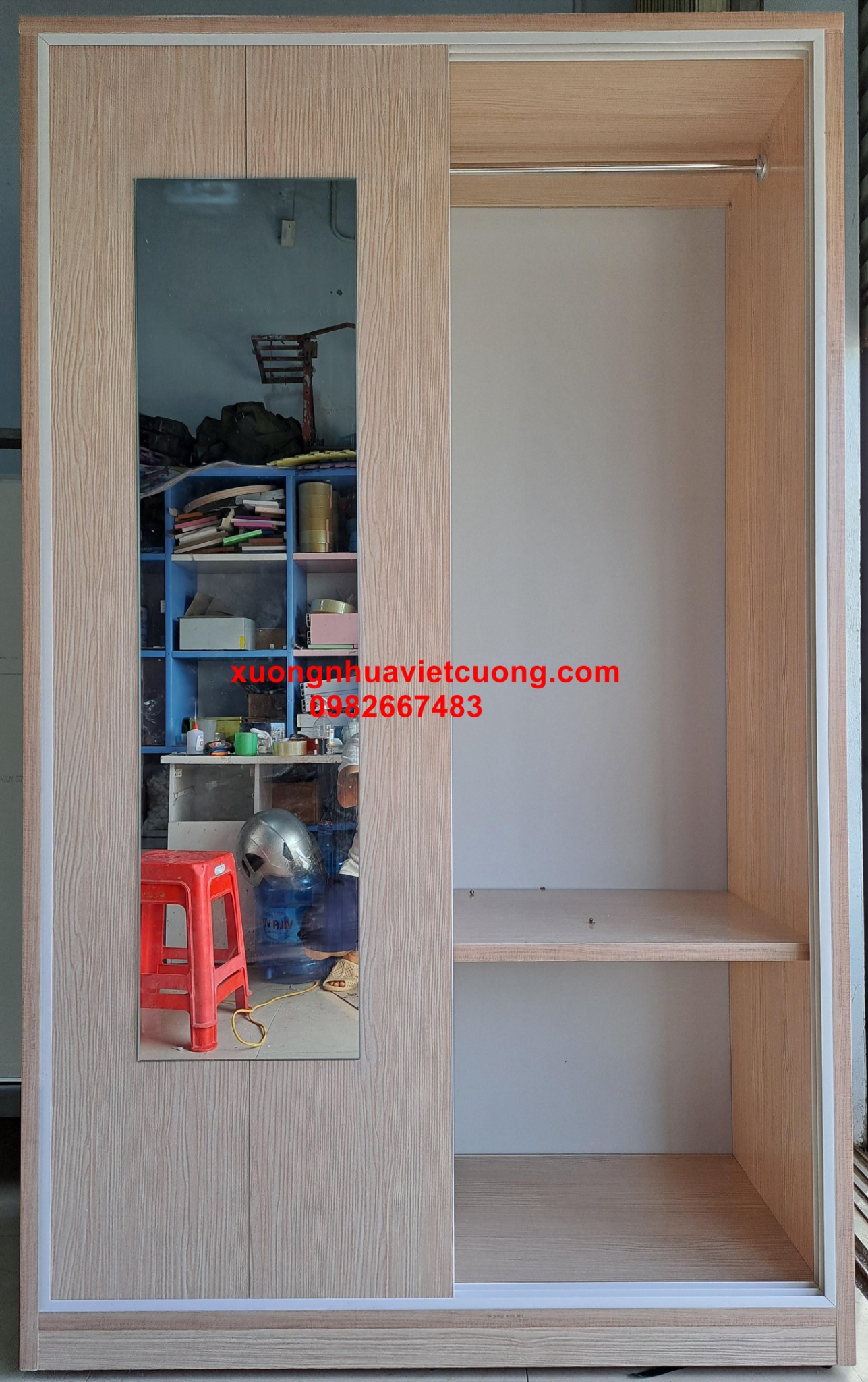 TỦ NHỰA ĐÀI LOAN CÁNH LÙA TCL122