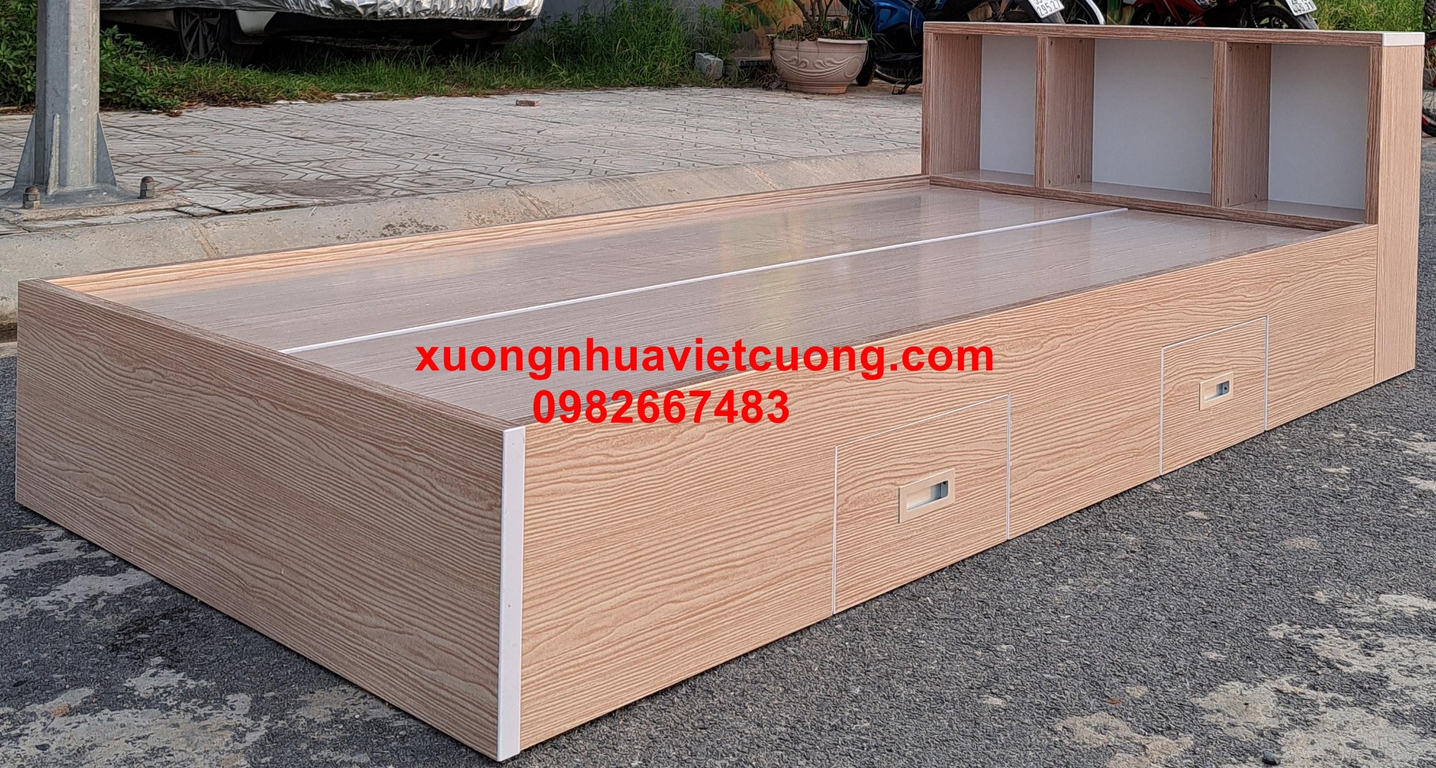 GIƯỜNG NGỦ NHỰA ĐÀI LOAN GN38