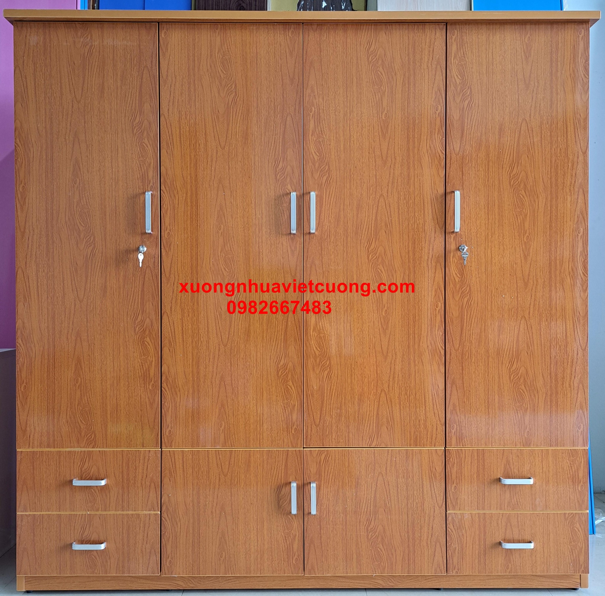 TỦ NHỰA ĐÀI LOAN 4 BUỒNG TA4213