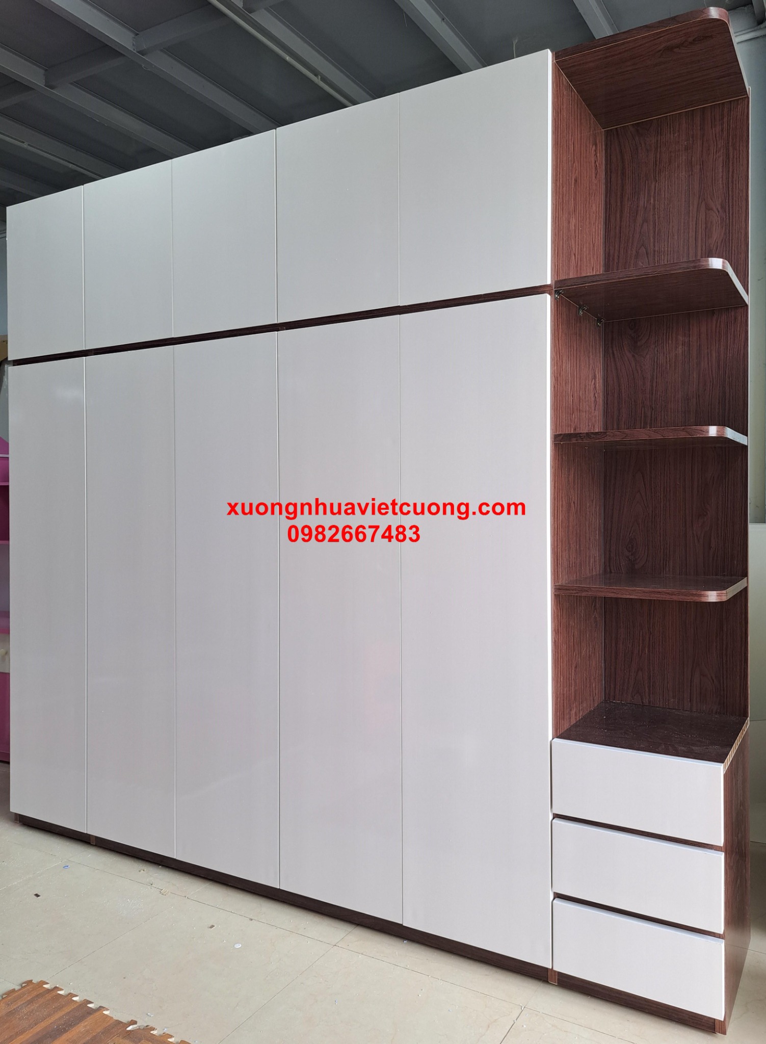 TỦ NHỰA CÓ KỆ ĐỂ ĐỒ ATT15