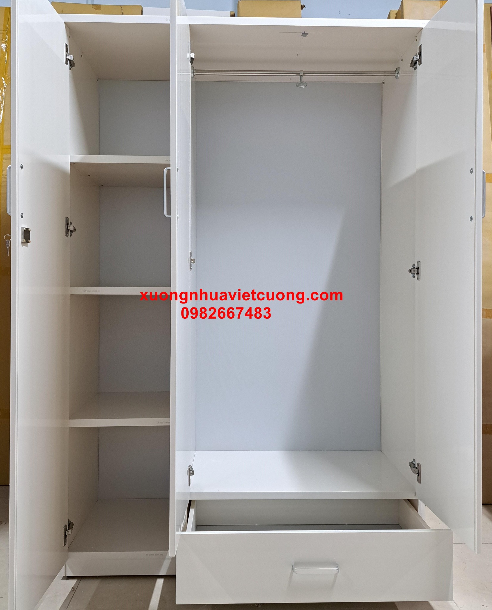 TỦ NHỰA 3 BUỒNG TA3178