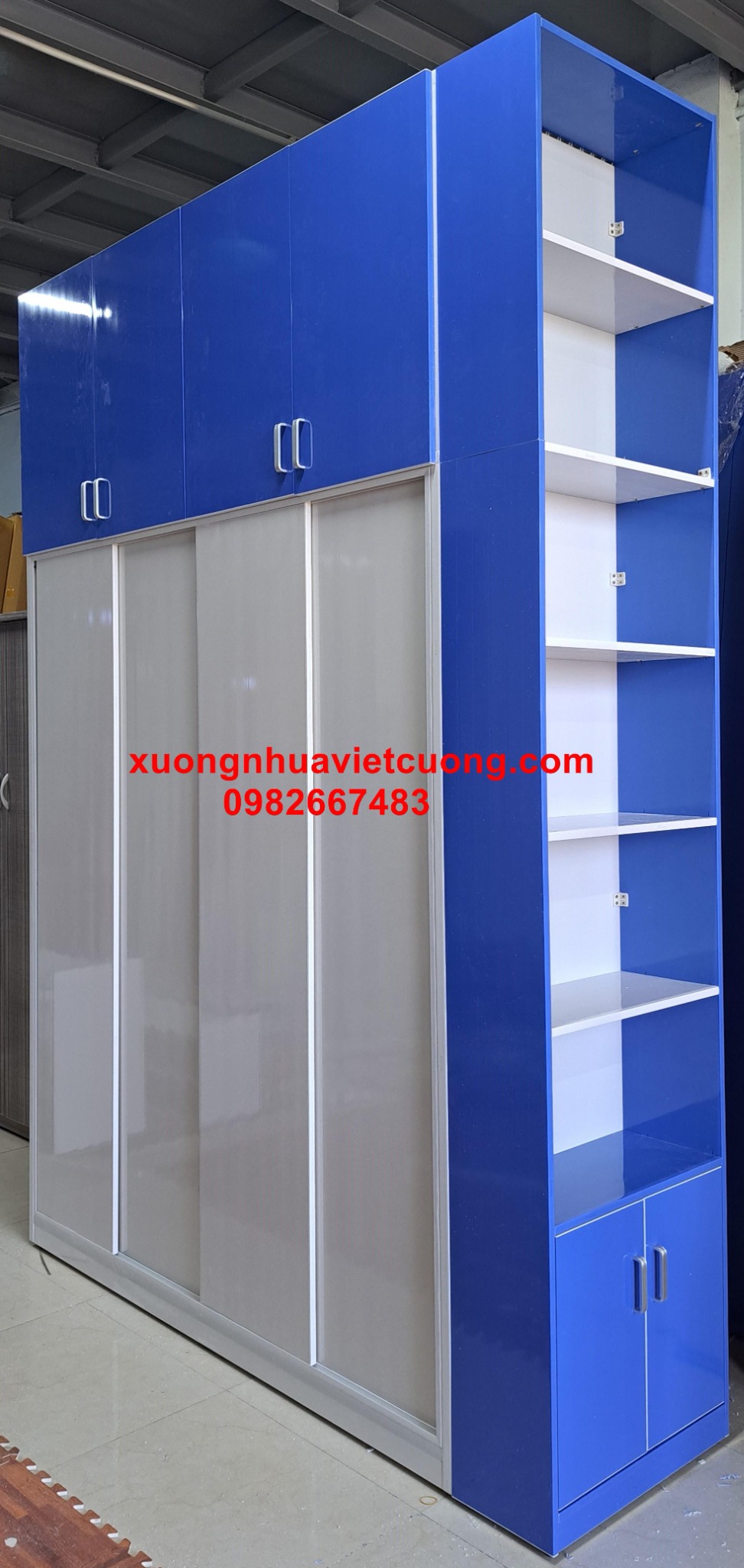 TỦ NHỰA CÓ KỆ TRANG TRÍ ATT35