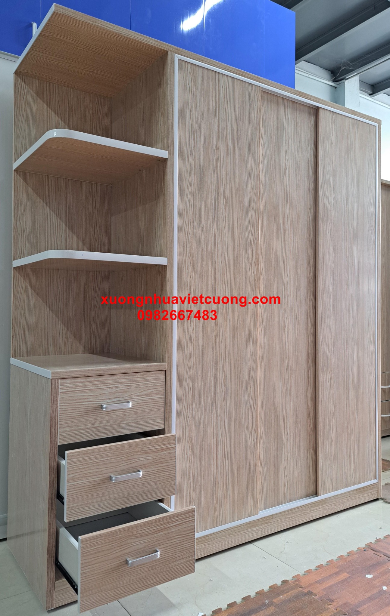 TỦ NHỰA CÓ KỆ TRANG TRÍ ATT37