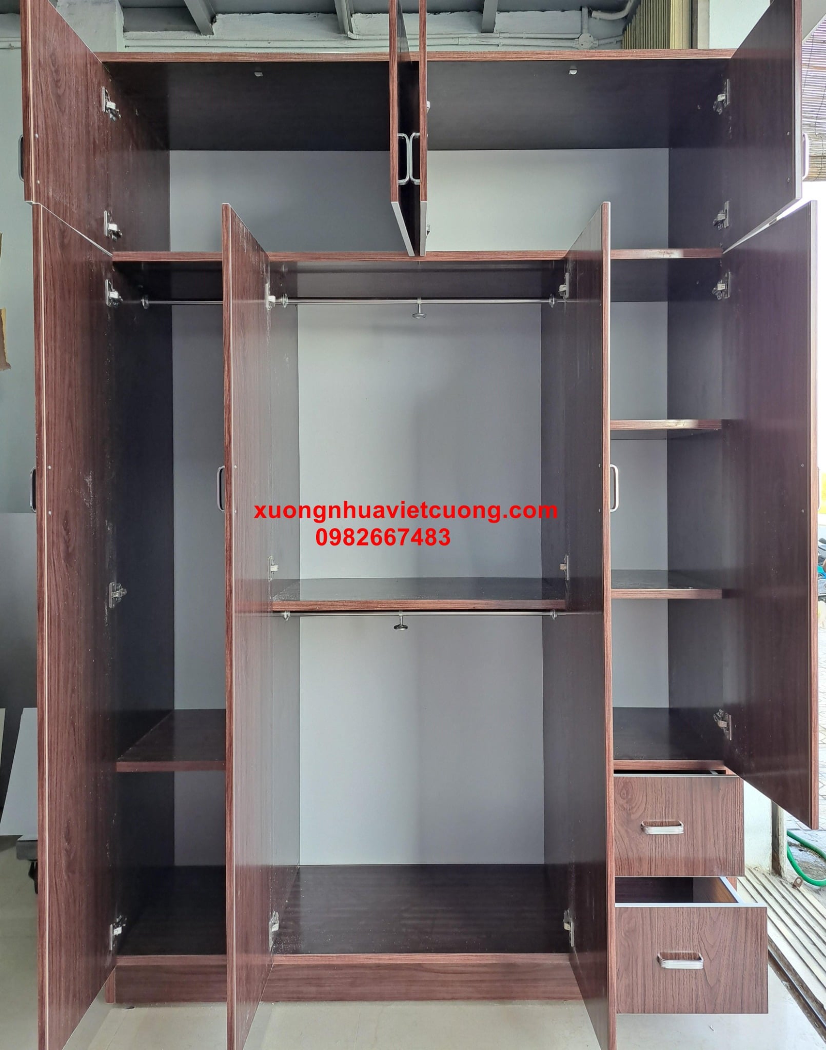 TỦ NHỰA 4 CÁNH TA4234