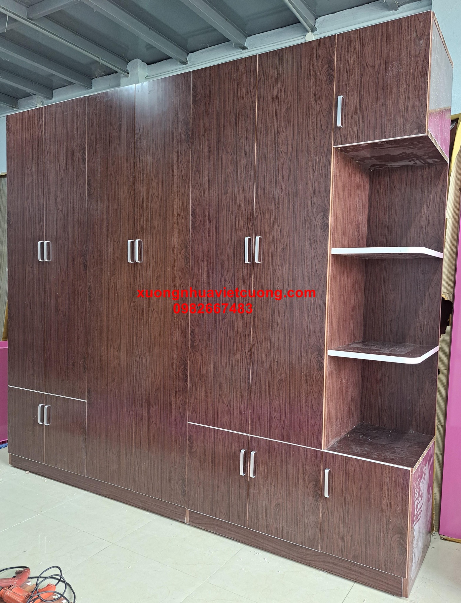 TỦ NHỰA CÓ KỆ TRANG TRÍ ATT30