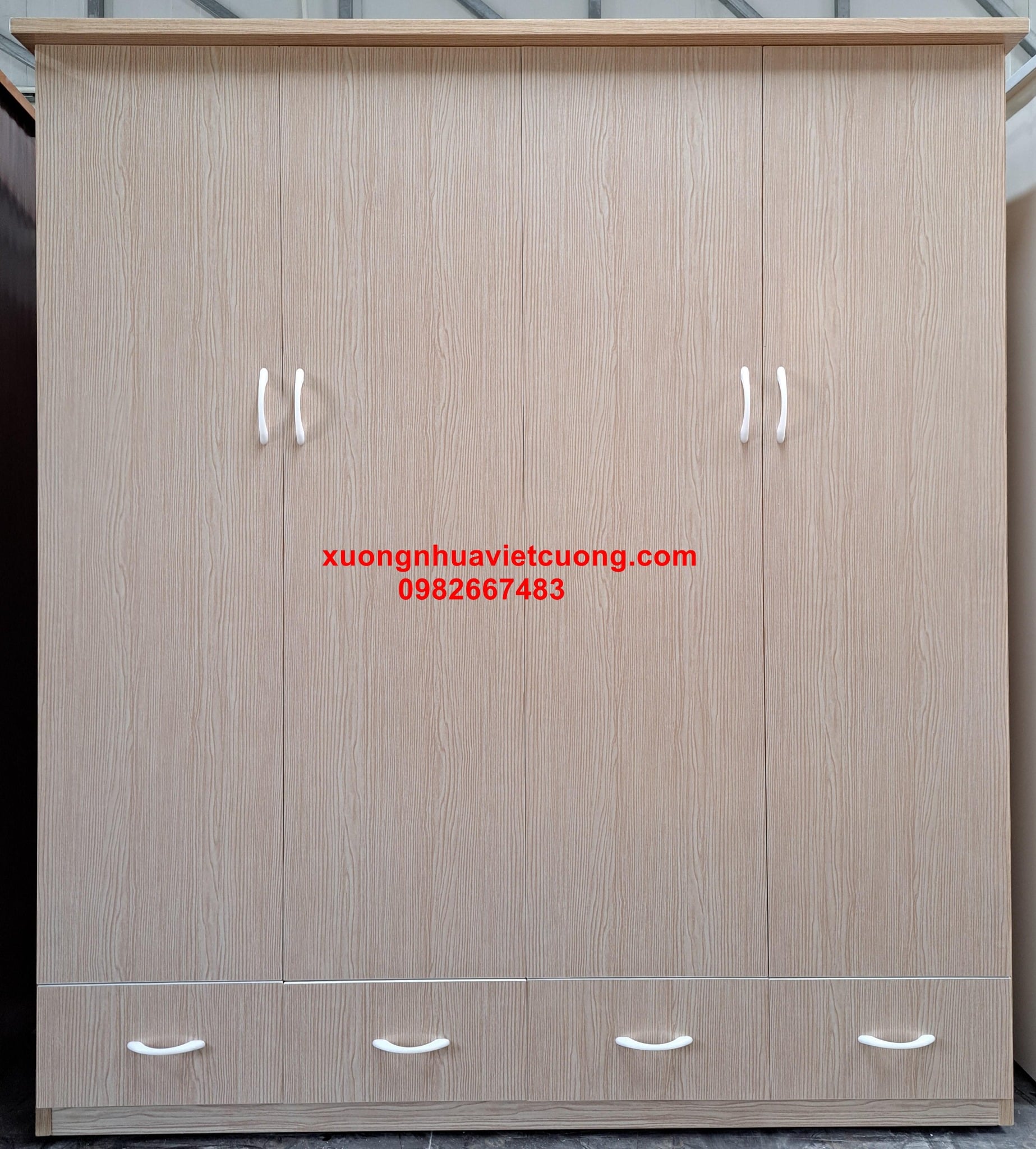 TỦ QUẦN ÁO NHỰA 4 CÁNH TA4163