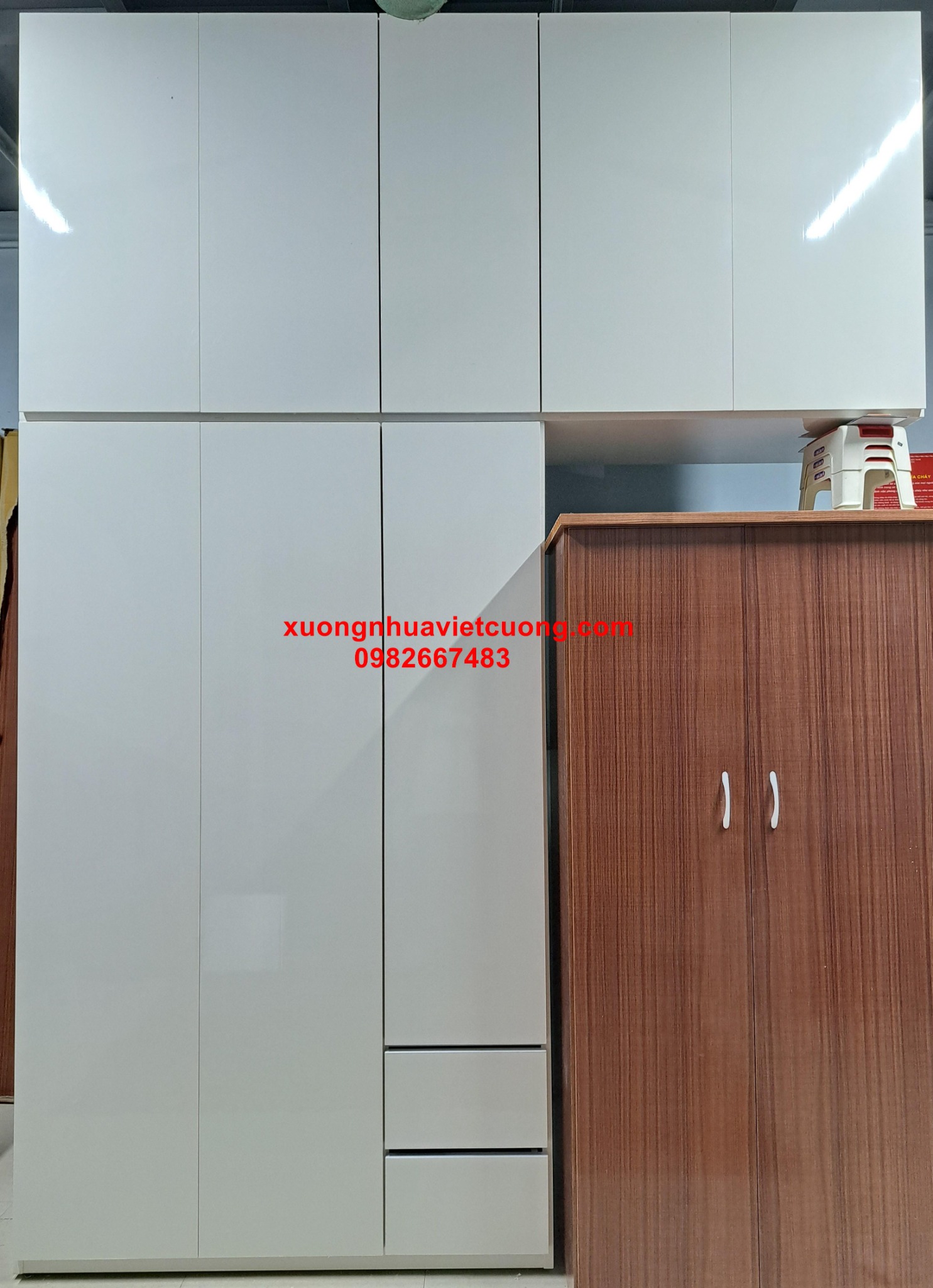 TỦ NHỰA CÓ KỆ TRANG TRÍ ATT34