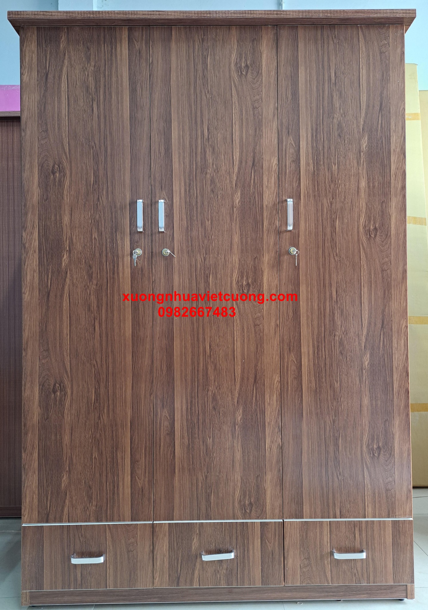 TỦ NHỰA ĐÀI LOAN 3 BUỒNG TA3301