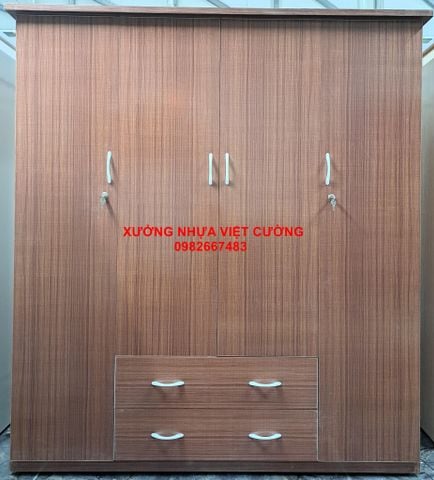  TỦ QUẦN ÁO NHỰA 4 BUỒNG TA420 