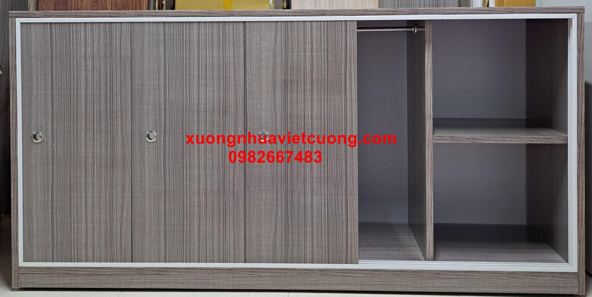 TỦ NHỰA ĐÀI LOAN CÁNH LÙA TCL169