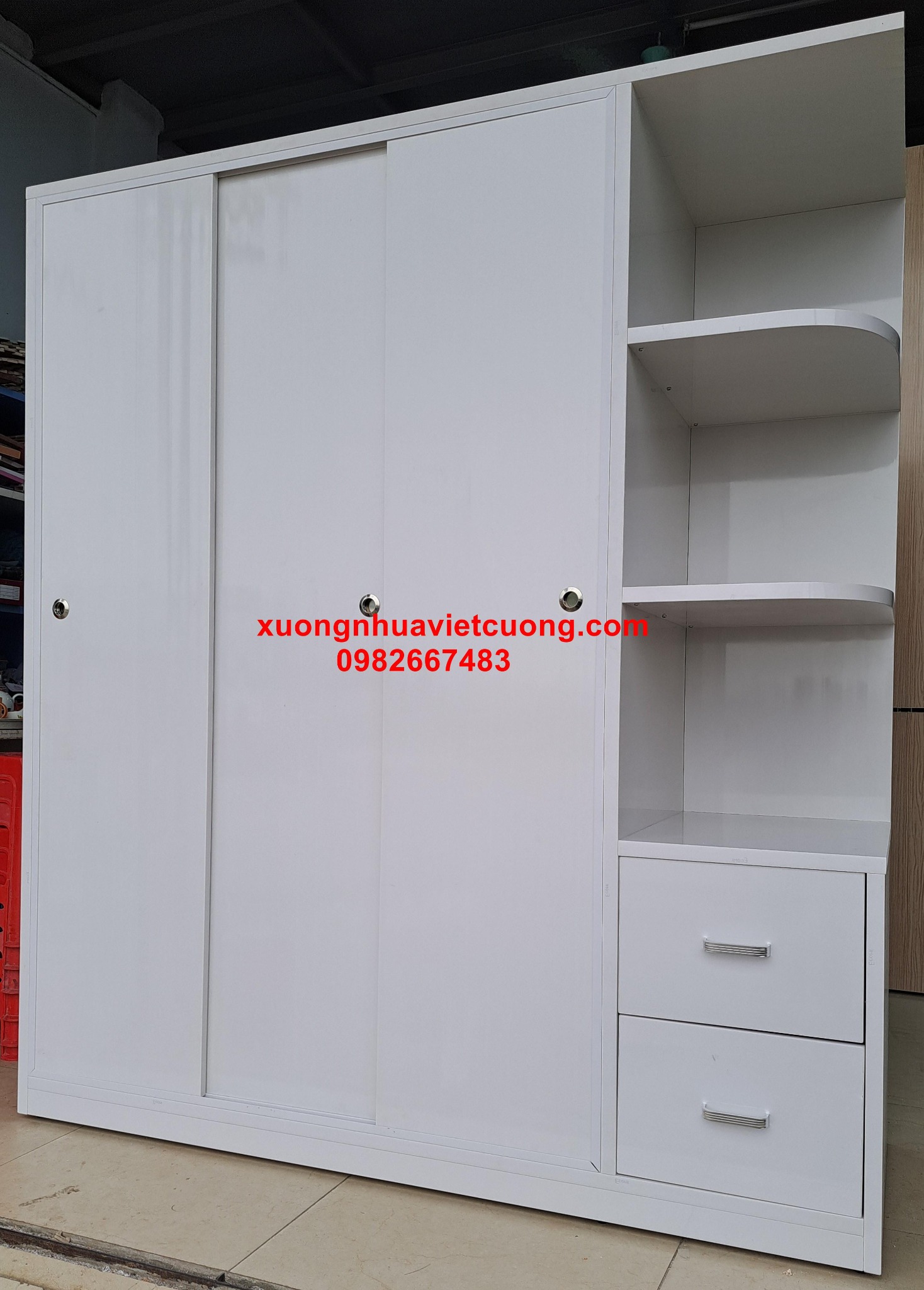 TỦ NHỰA ĐÀI LOAN CÁNH TRƯỢT TCL182