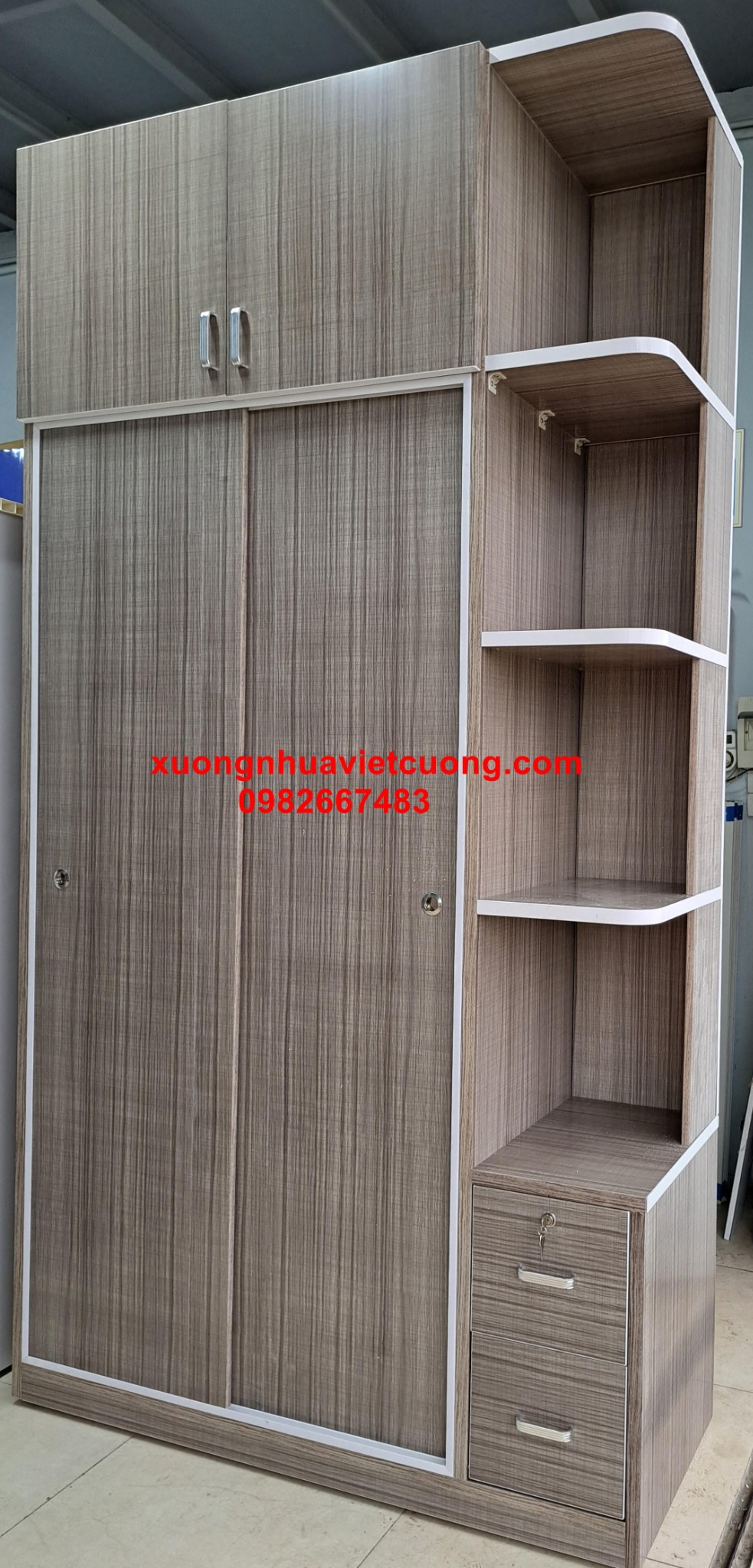 TỦ NHỰA ĐÀI LOAN CÁNH LÙA TCL192