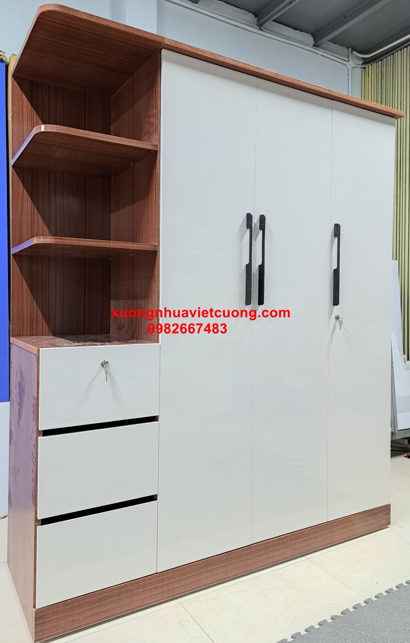 TỦ NHỰA ĐÀI LOAN 4 CÁNH TA4251