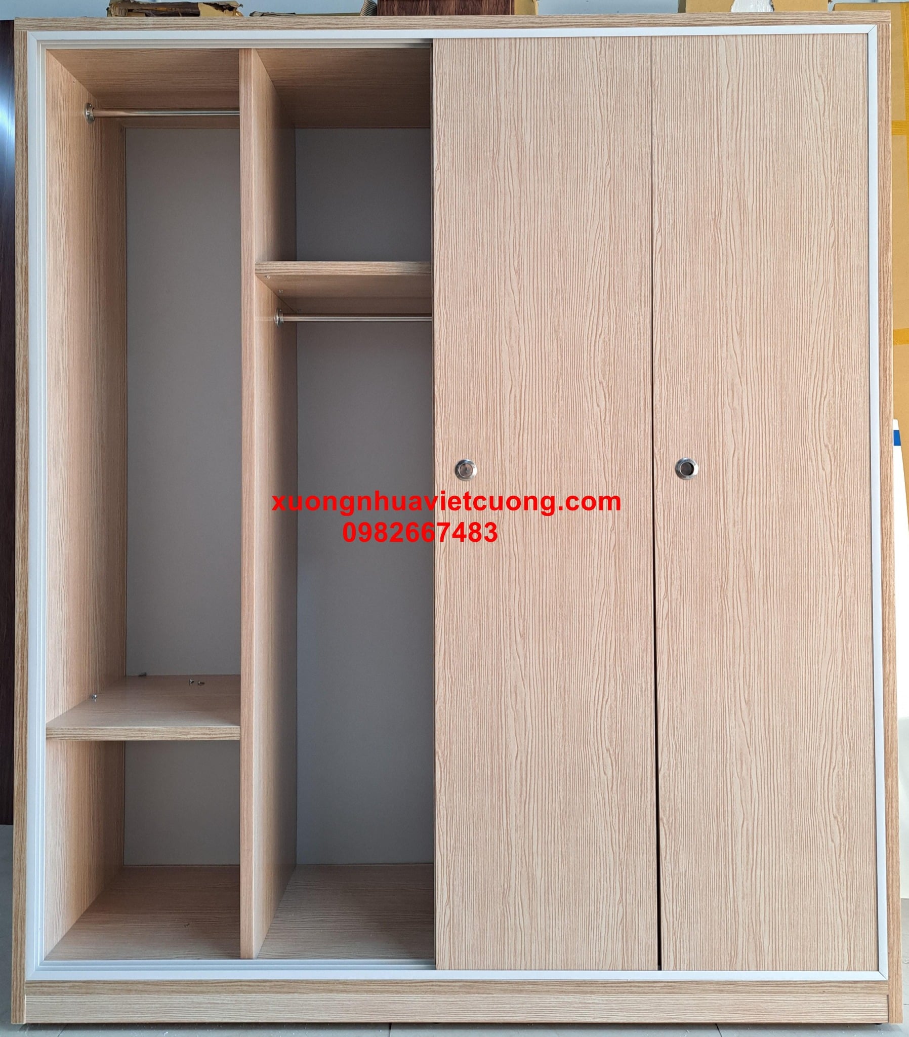 TỦ NHỰA CỬA LÙA TCL301