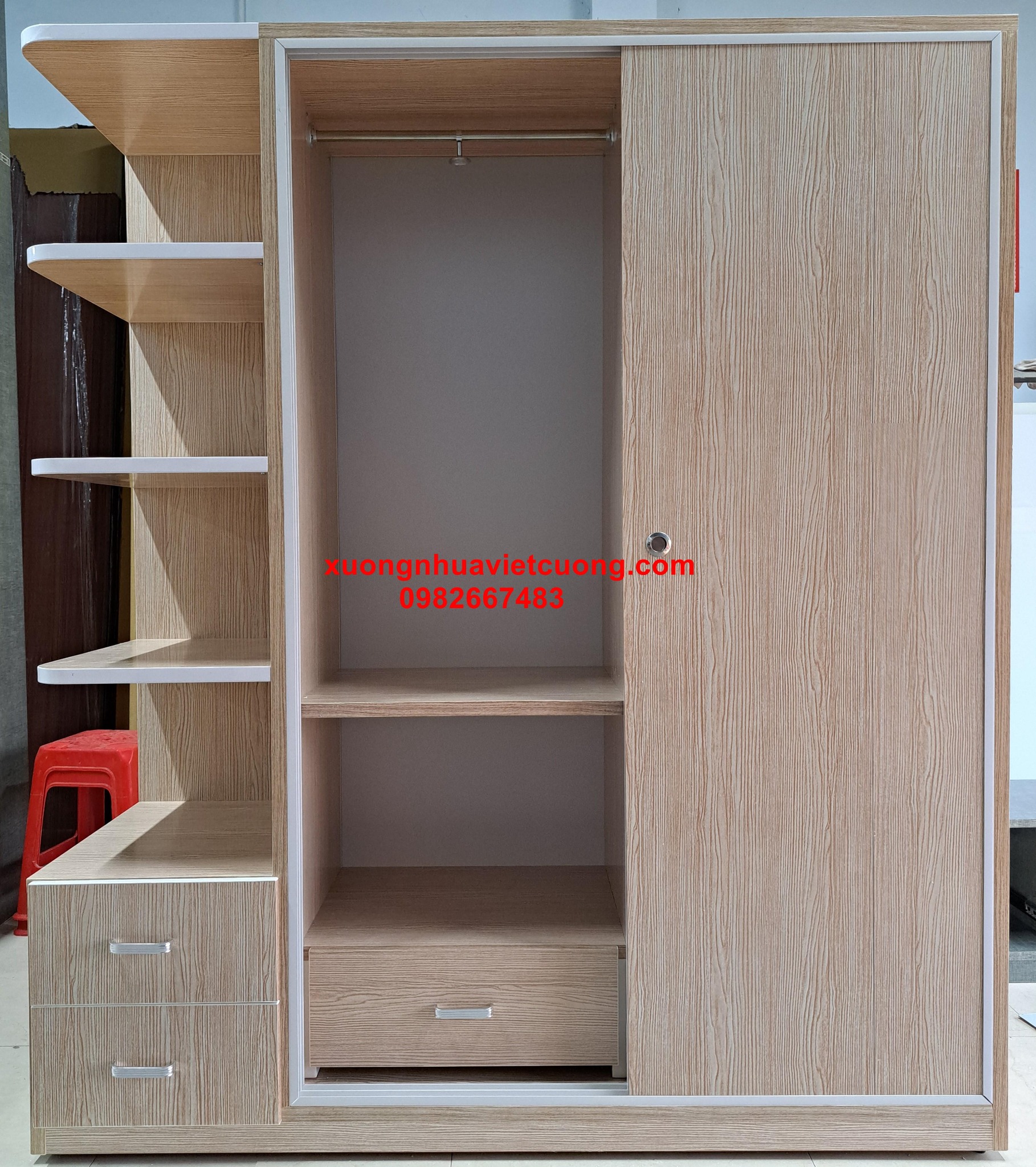 TỦ NHỰA CỬA LÙA TCL302