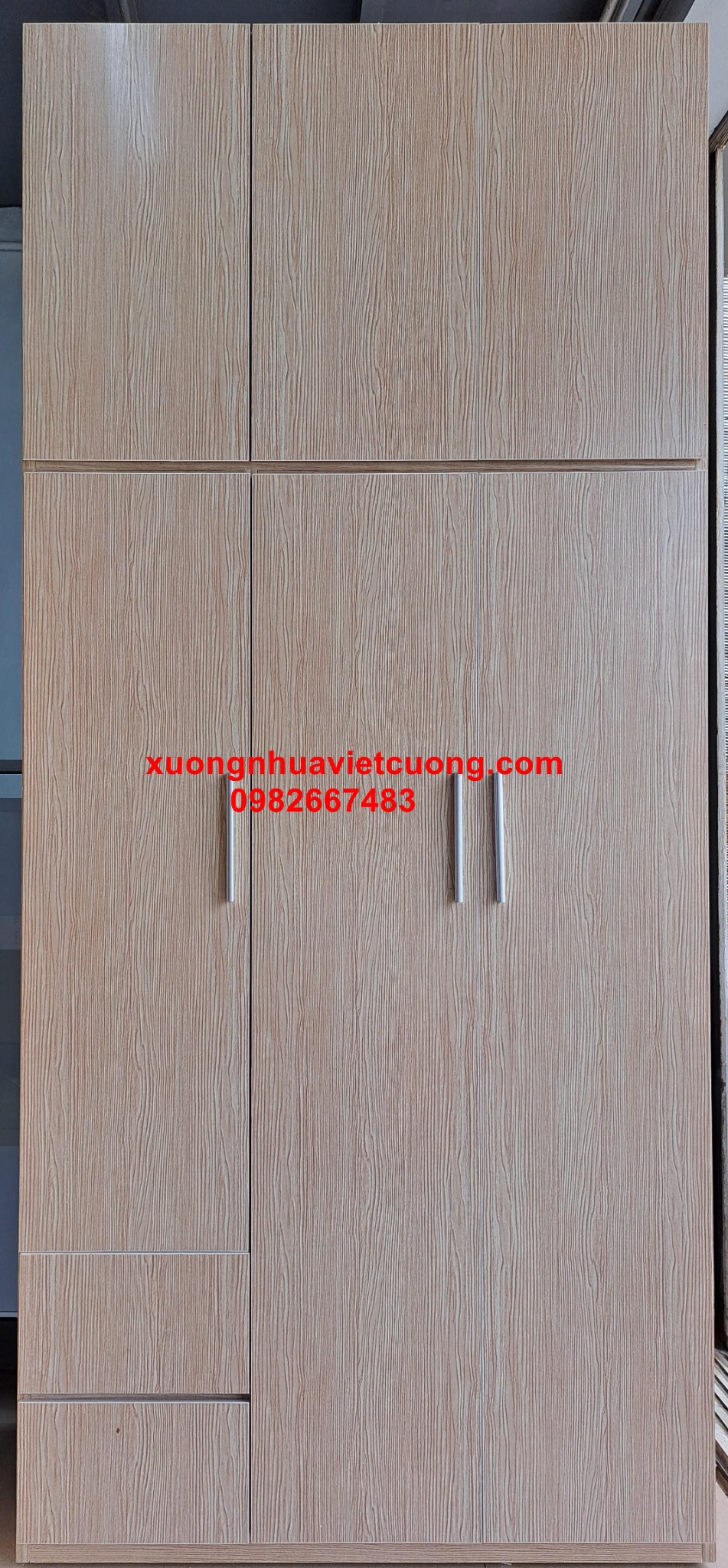 TỦ QUẦN ÁO NHỰA 3 CÁNH TA3315