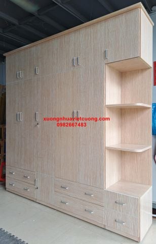  TỦ NHỰA 6 CÁNH TA675 