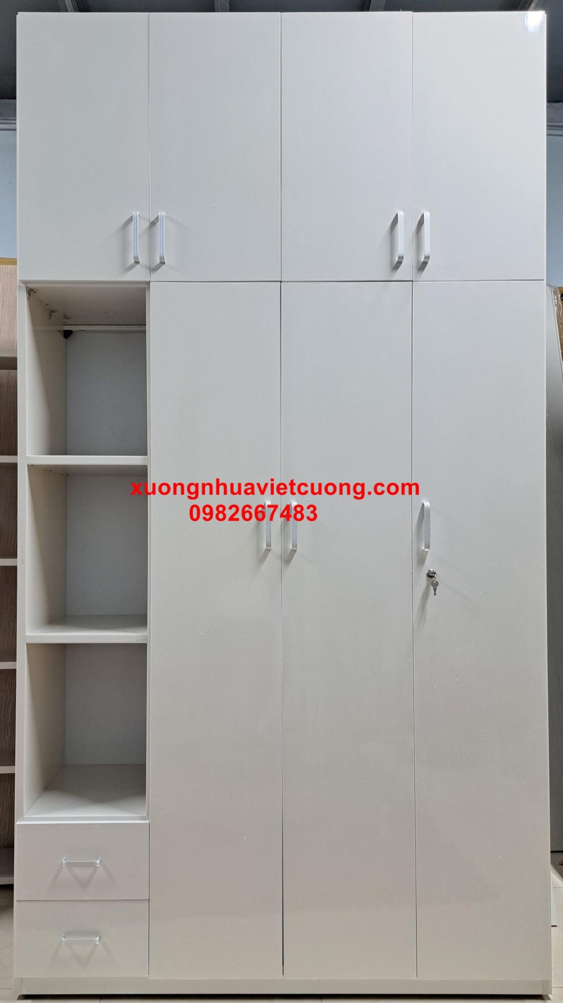 TỦ NHỰA 4 BUỒNG TA4274