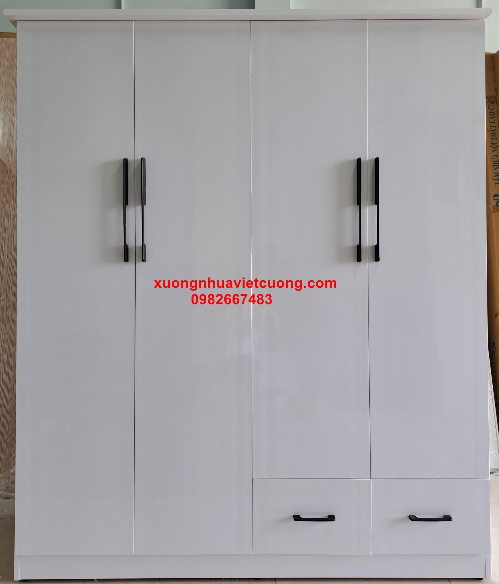 TỦ QUẦN ÁO NHỰA 4 CÁNH TA4271