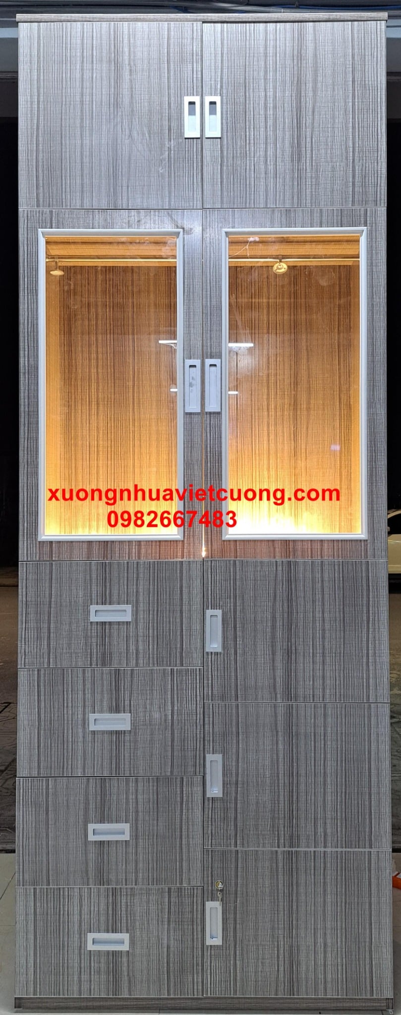 TỦ NHỰA 2 BUỒNG TA295