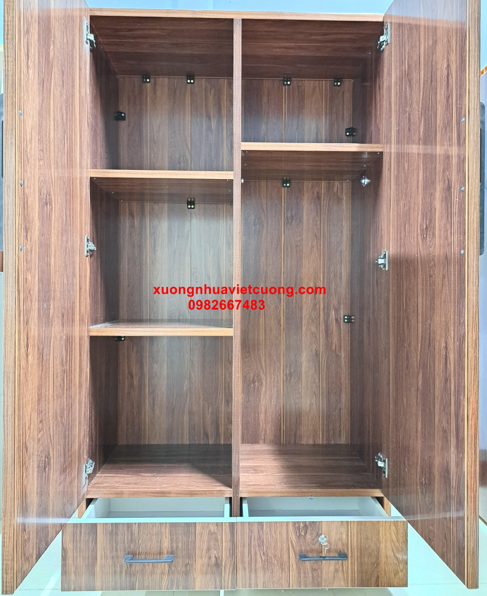 TỦ NHỰA 2 BUỒNG TA296